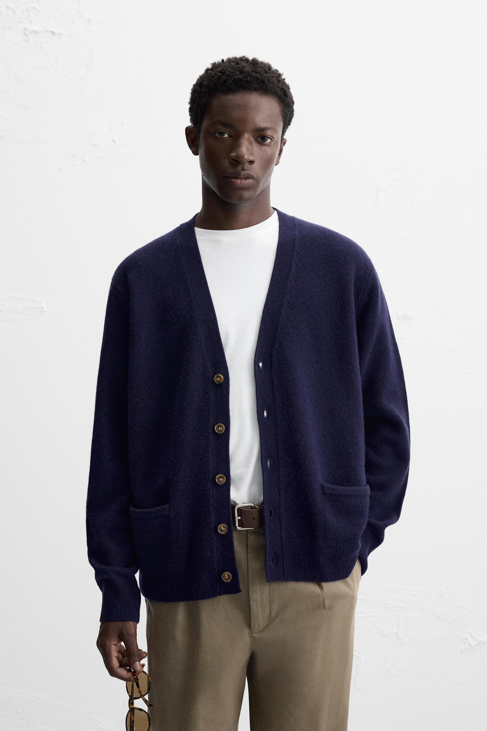 WOOL BLEND CARDIGAN Product Image