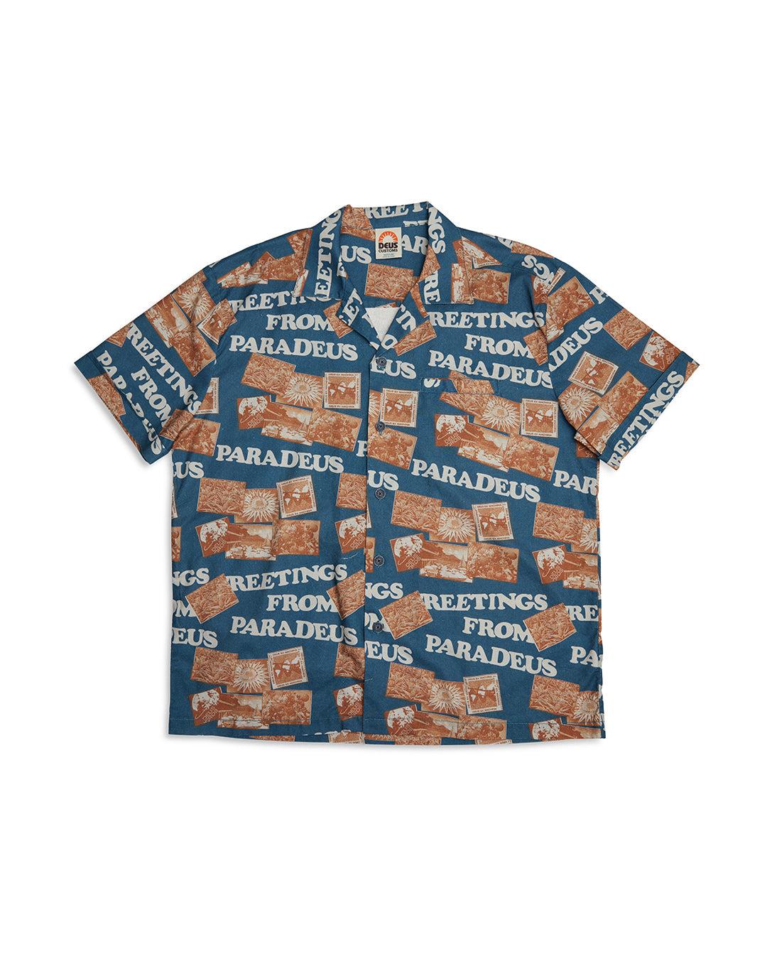 Paradeus Shirt - Moroccan Blue Product Image