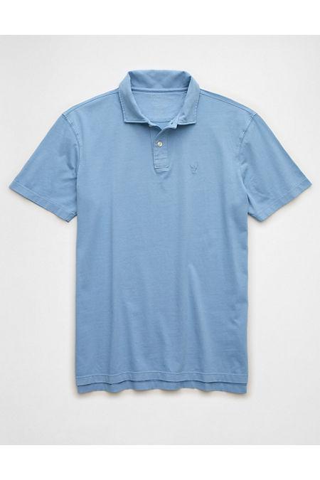 AE Lived-In Jersey Polo Shirt Men's Product Image