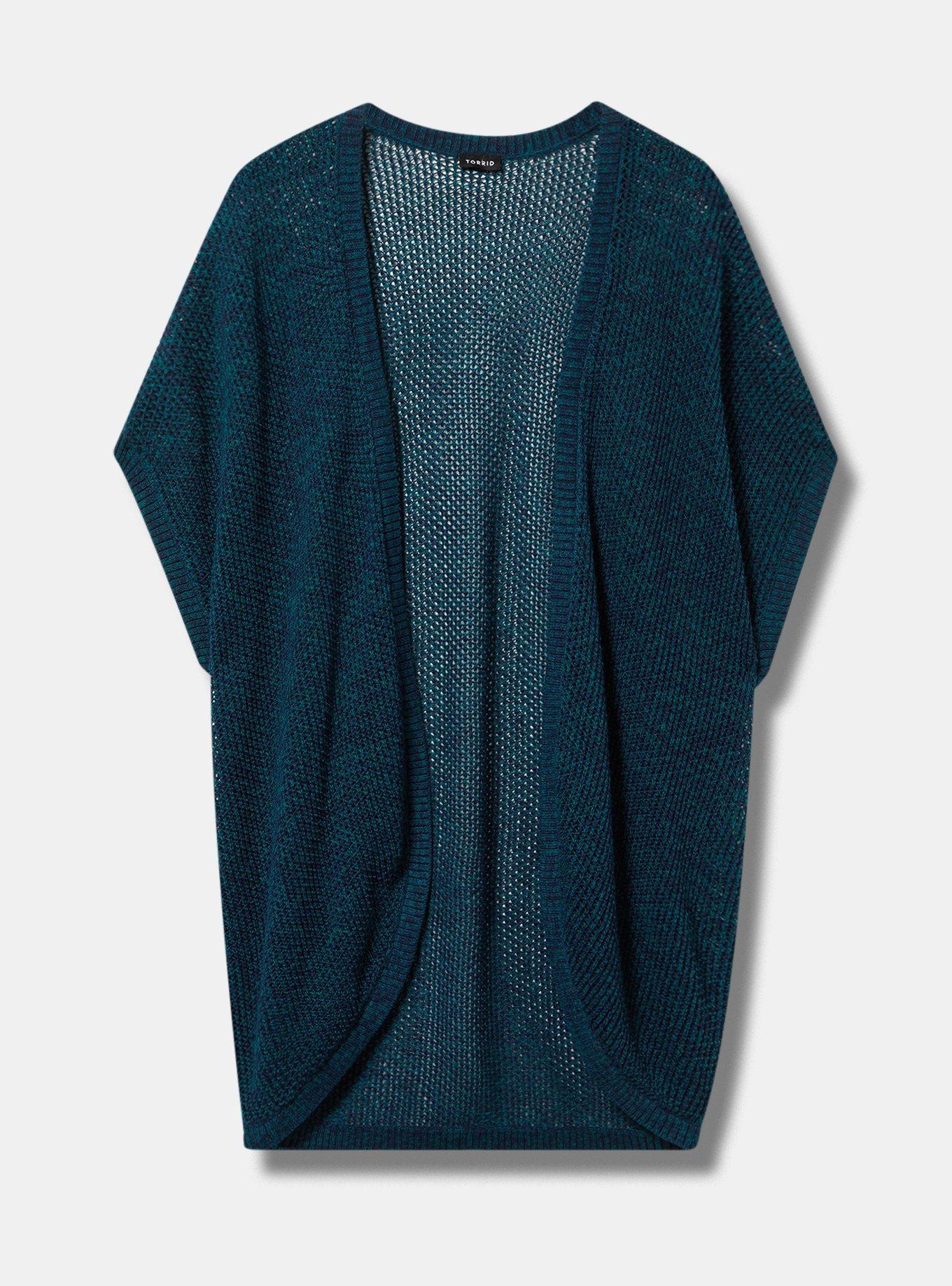 Open Knit Cocoon Cardigan Product Image