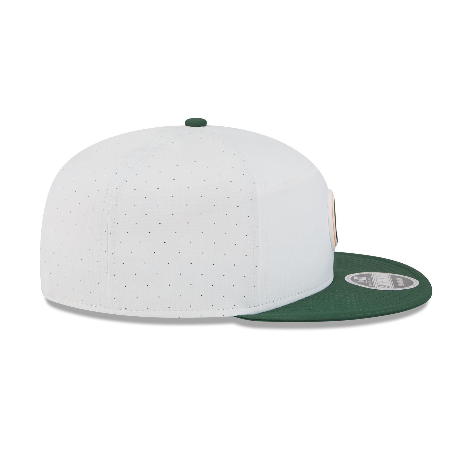 Green Bay Packers 2025 Training Split Panel 9FIFTY Snapback Hat Male Product Image