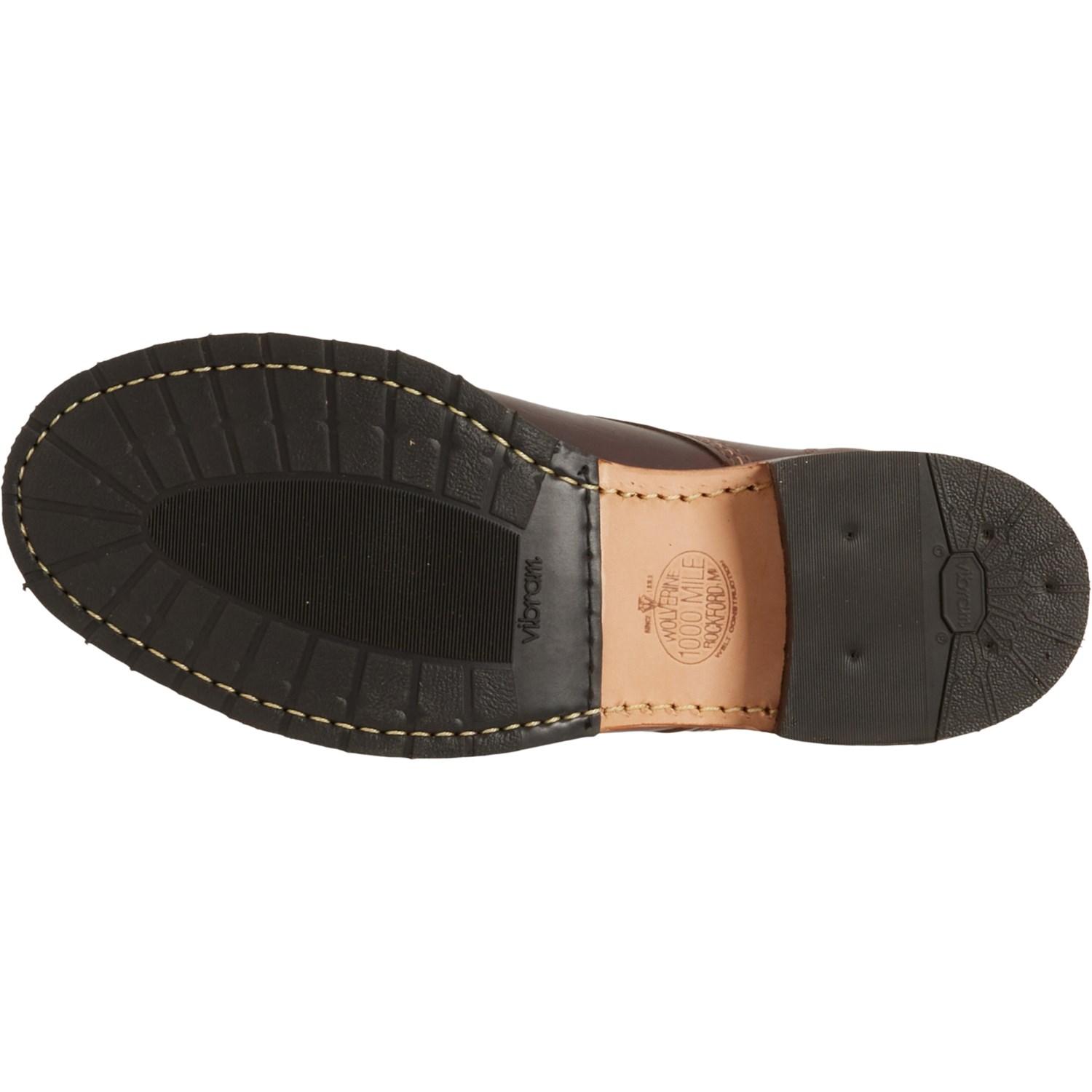 Wolverine 1000 Mile Leather Sole Boots - Leather, Factory Seconds (For Men) Product Image
