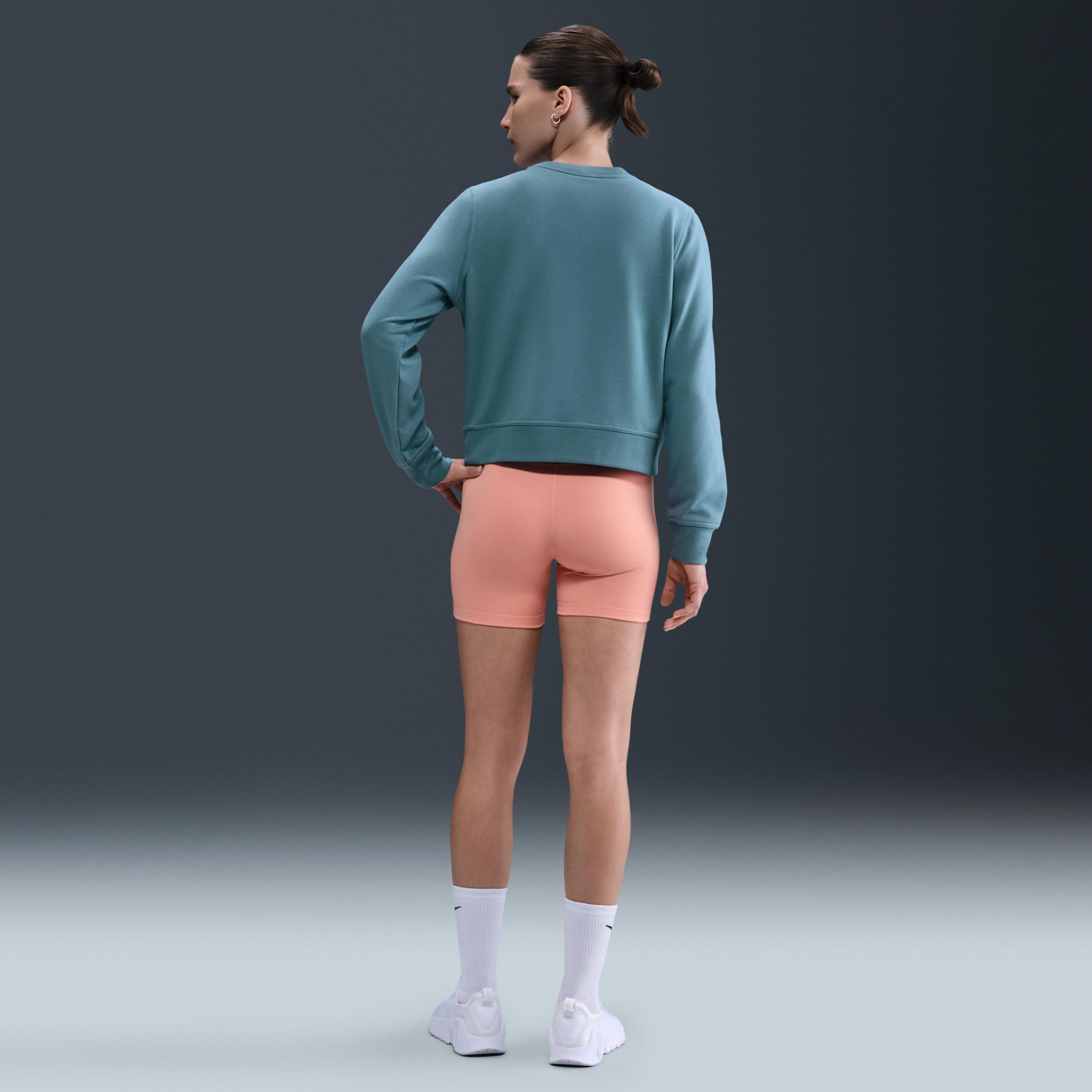 Nike Dri-FIT One Women's Crew-Neck French Terry Sweatshirt Product Image