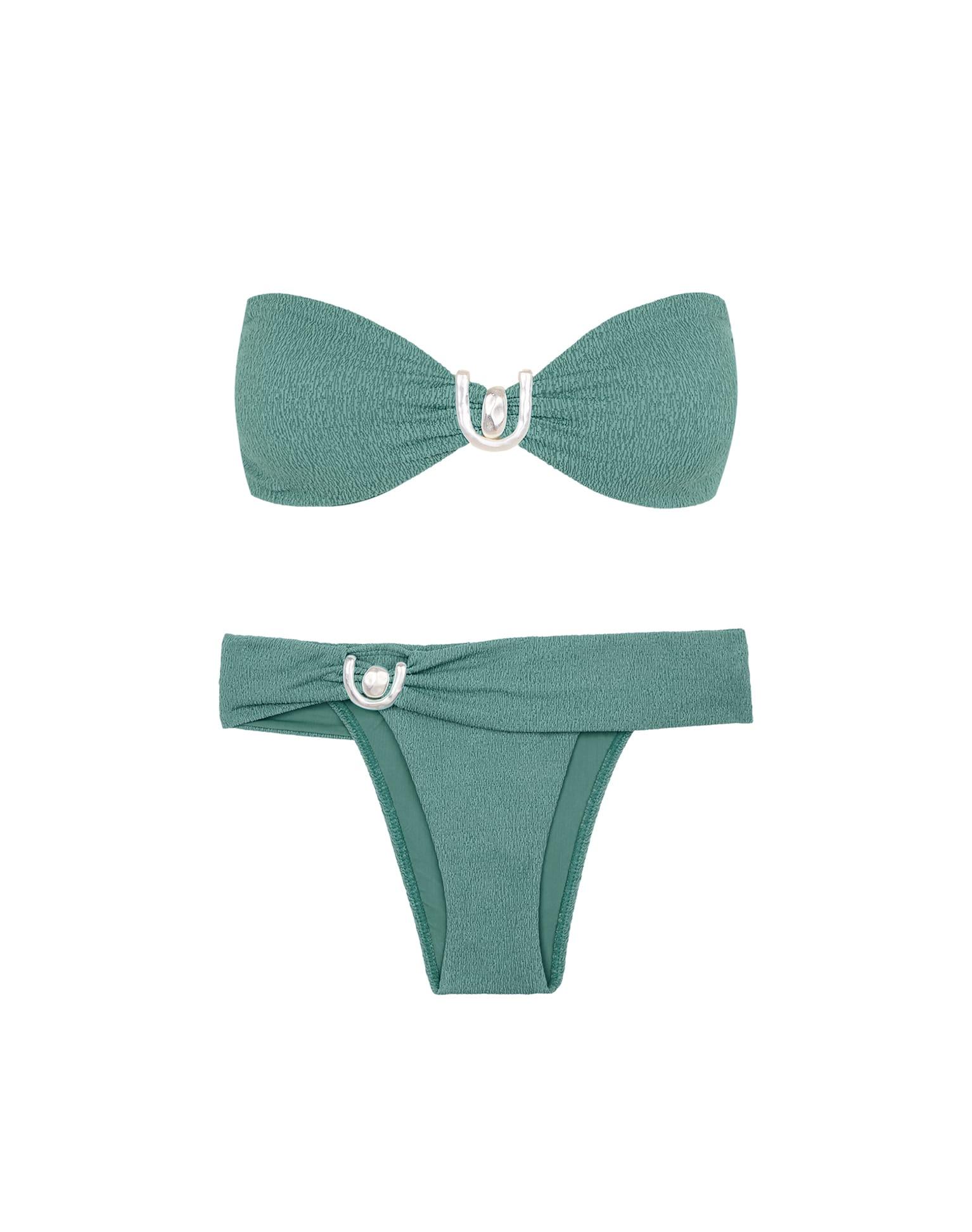 Firenze Kori Bandeau Top (Exchange Only) - Seaglass Product Image
