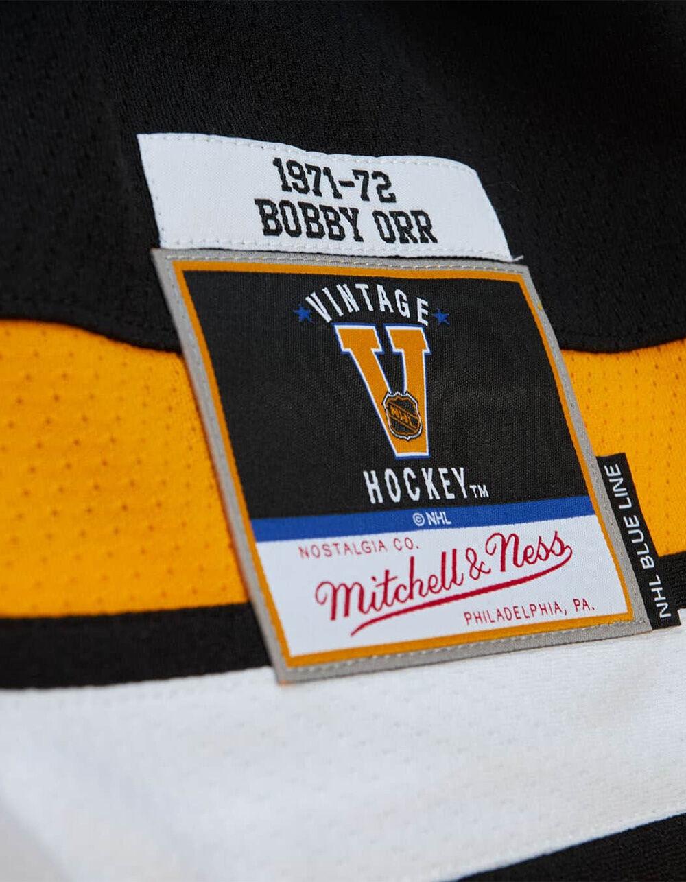 MITCHELL & NESS Blue Line Bobby Orr Boston Bruins 1971 Mens Hockey Jersey - BLACK Product Image