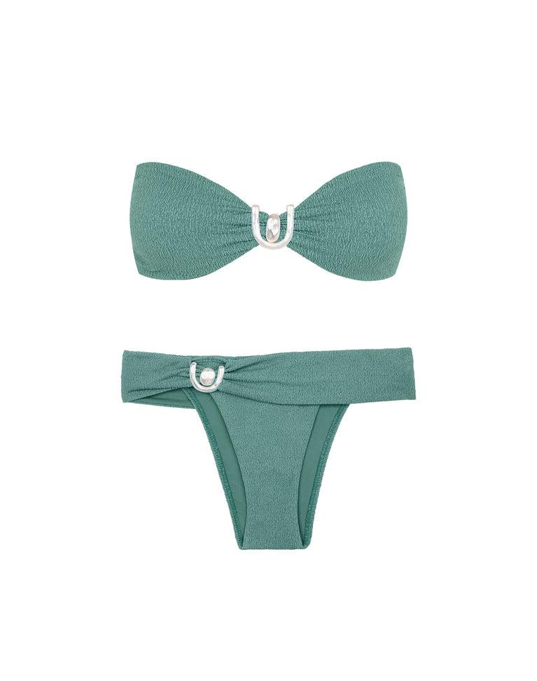 Firenze Kori Bandeau Top (Exchange Only) - Seaglass Product Image