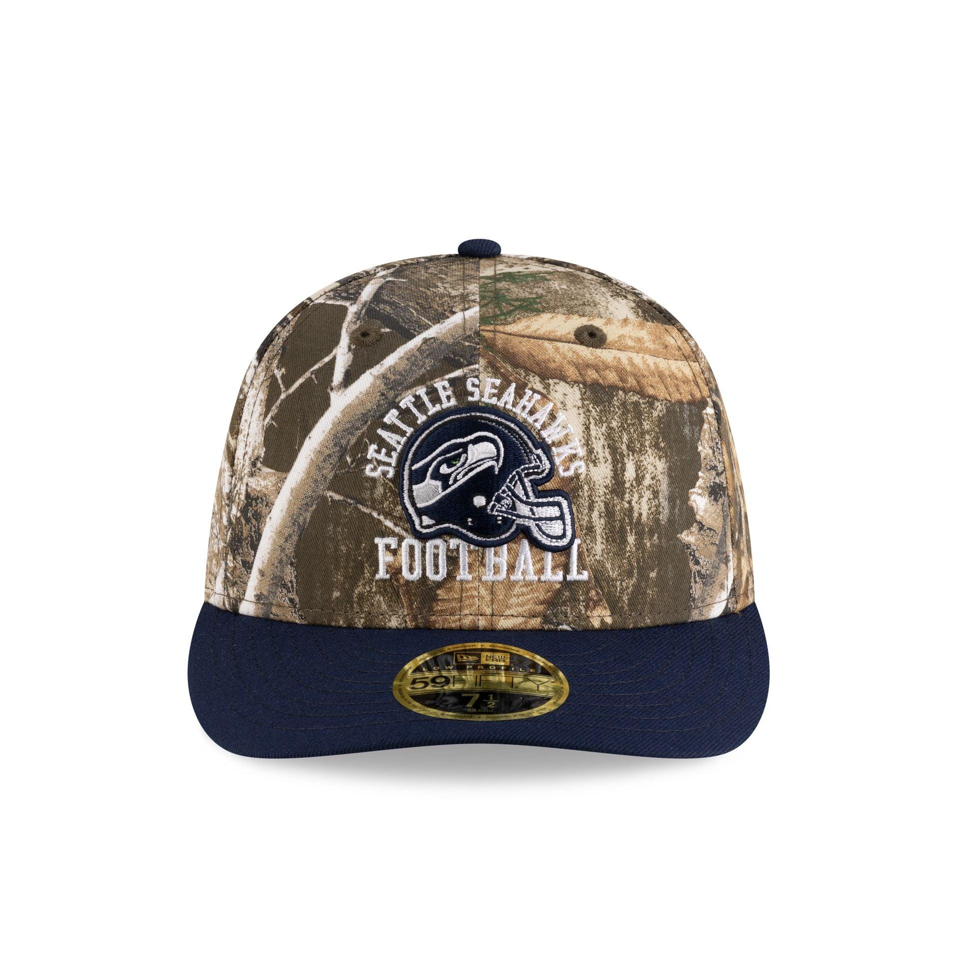 Just Caps Realtree Seattle Seahawks Low Profile 59FIFTY Fitted Hat Male Product Image