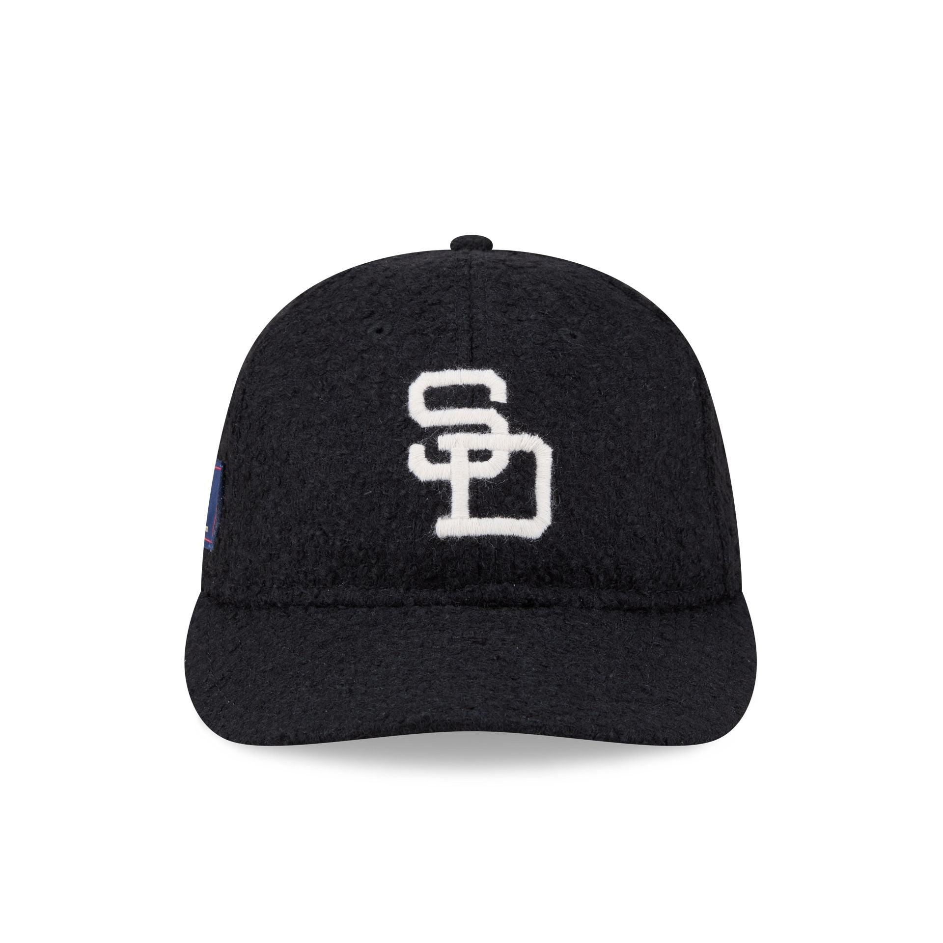 San Francisco Giants Navy Merino & Cashmere Moon Retro Crown 9FIFTY Adjustable Hat Male Product Image