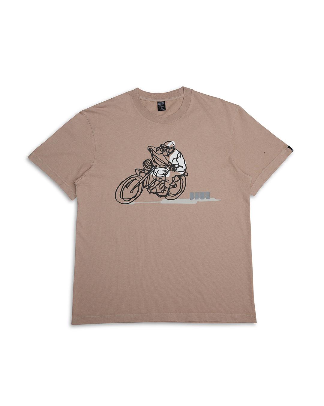 Malcontent Tee - Khaki Product Image