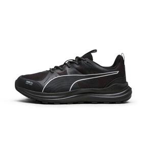 PUMA Reflect Lite Trail PTX Women's Running Shoes in Black/Silver/Cool Dark Grey Product Image