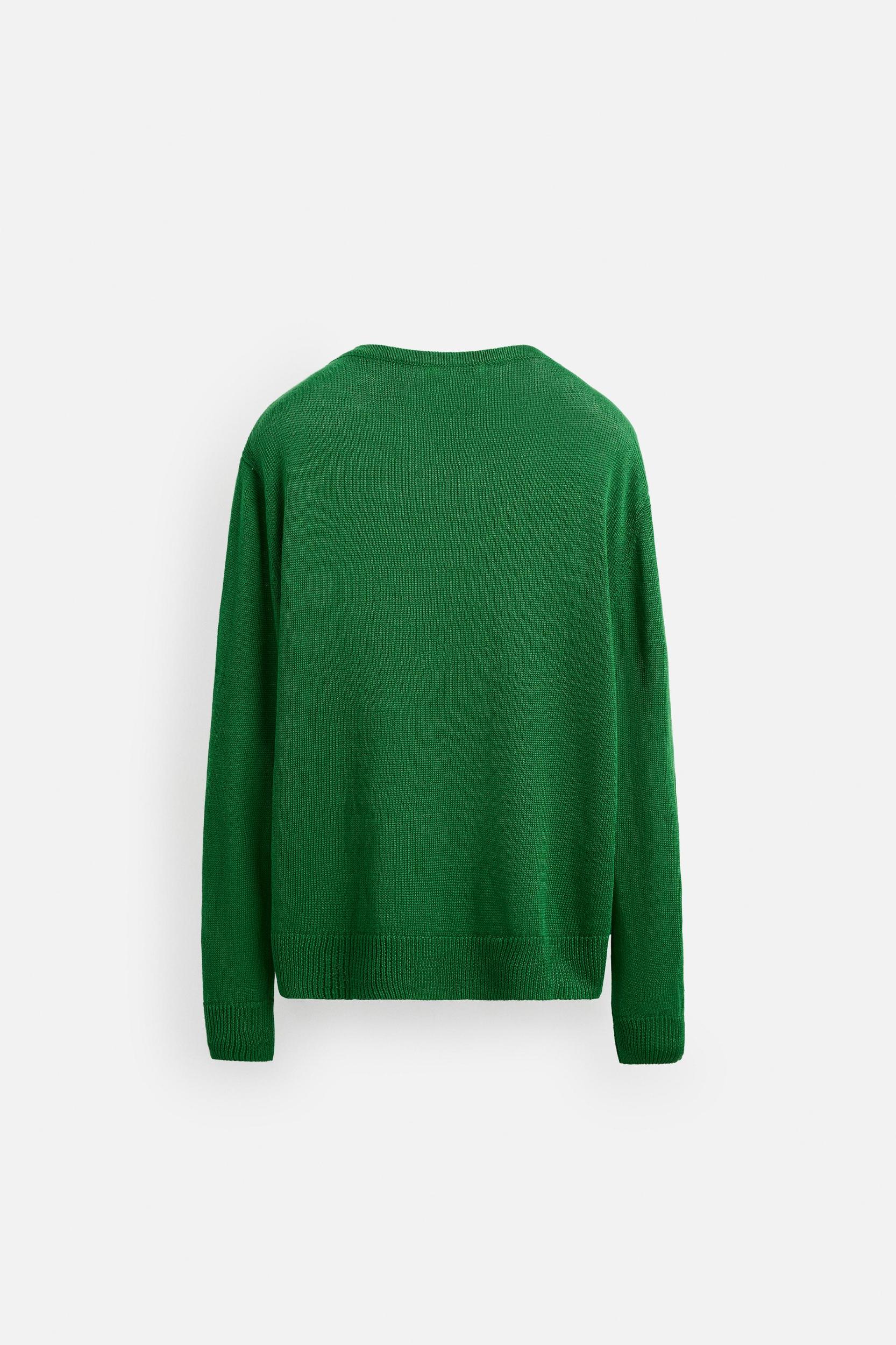 100% LINEN SWEATER Product Image