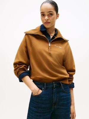 Interlock Fleece Quarter-Zip Sweatshirt Product Image