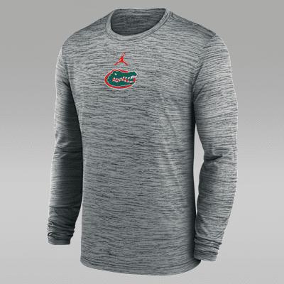 Men's Florida Sideline Velocity Jordan Brand Dri-FIT College Long-Sleeve T-Shirt Product Image