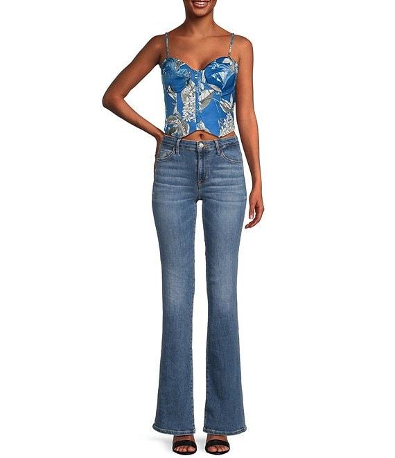 Guess Mid Rise Bootcut Jeans Product Image