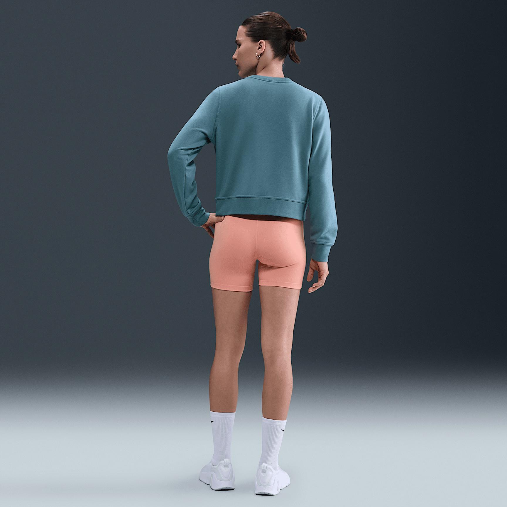 Nike Dri-FIT One Women's Crew-Neck French Terry Sweatshirt Product Image