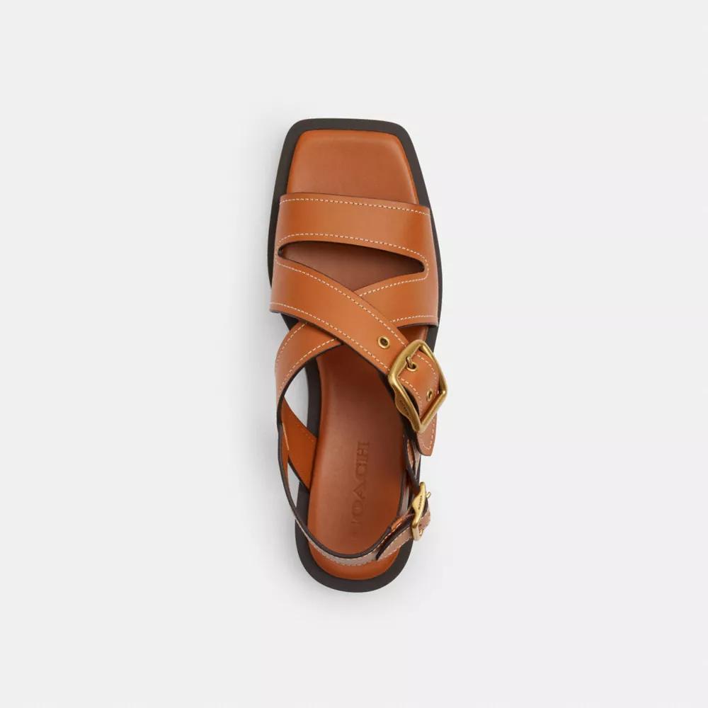 Archival Buckle Flat Sandal Product Image