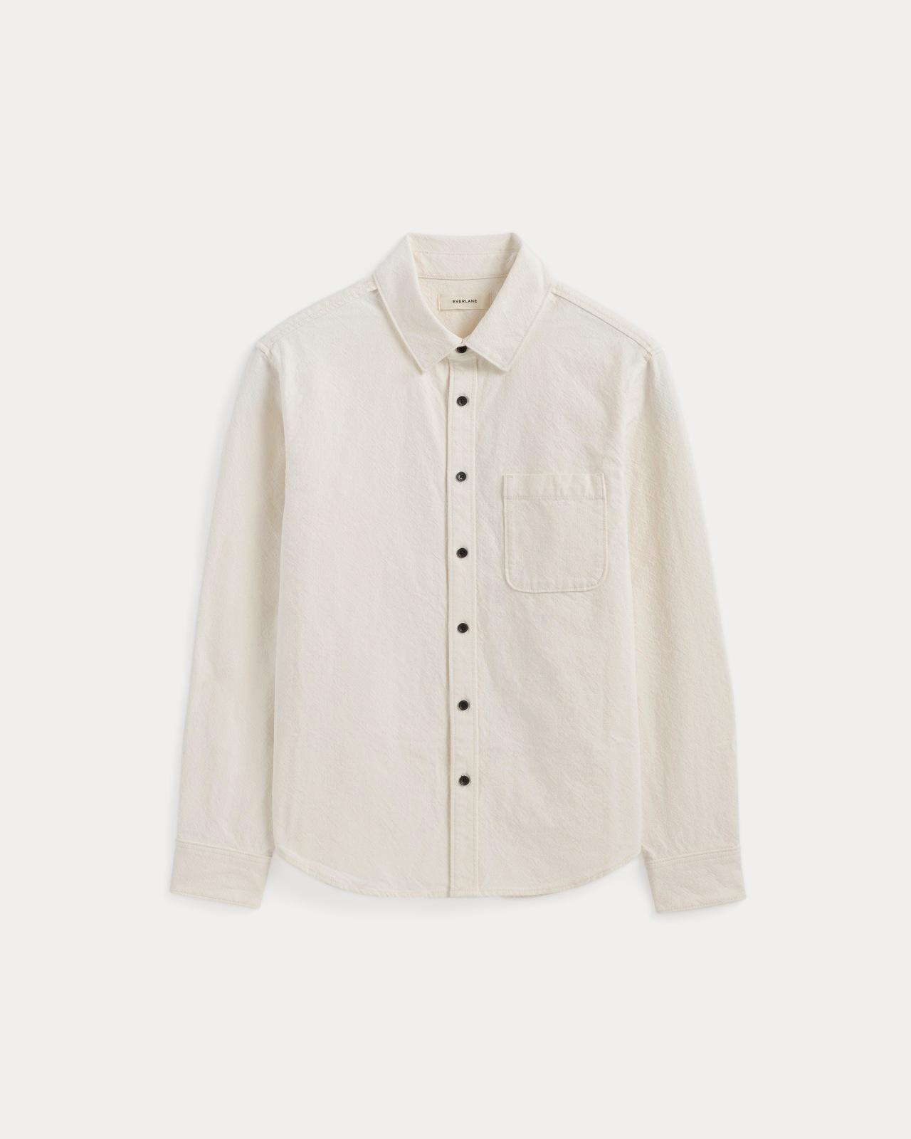 Mens Canvas Organic Cotton Overshirt Sweater by Everlane Product Image