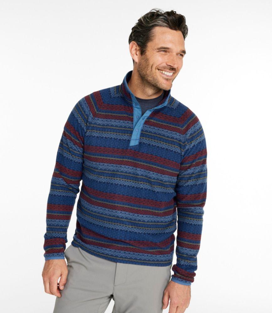 Men's All Season Access Fleece Pullover, Print Product Image