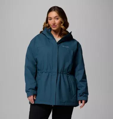 Columbia Womens Hikebound II Long Insulated Jacket - Plus Size- Product Image