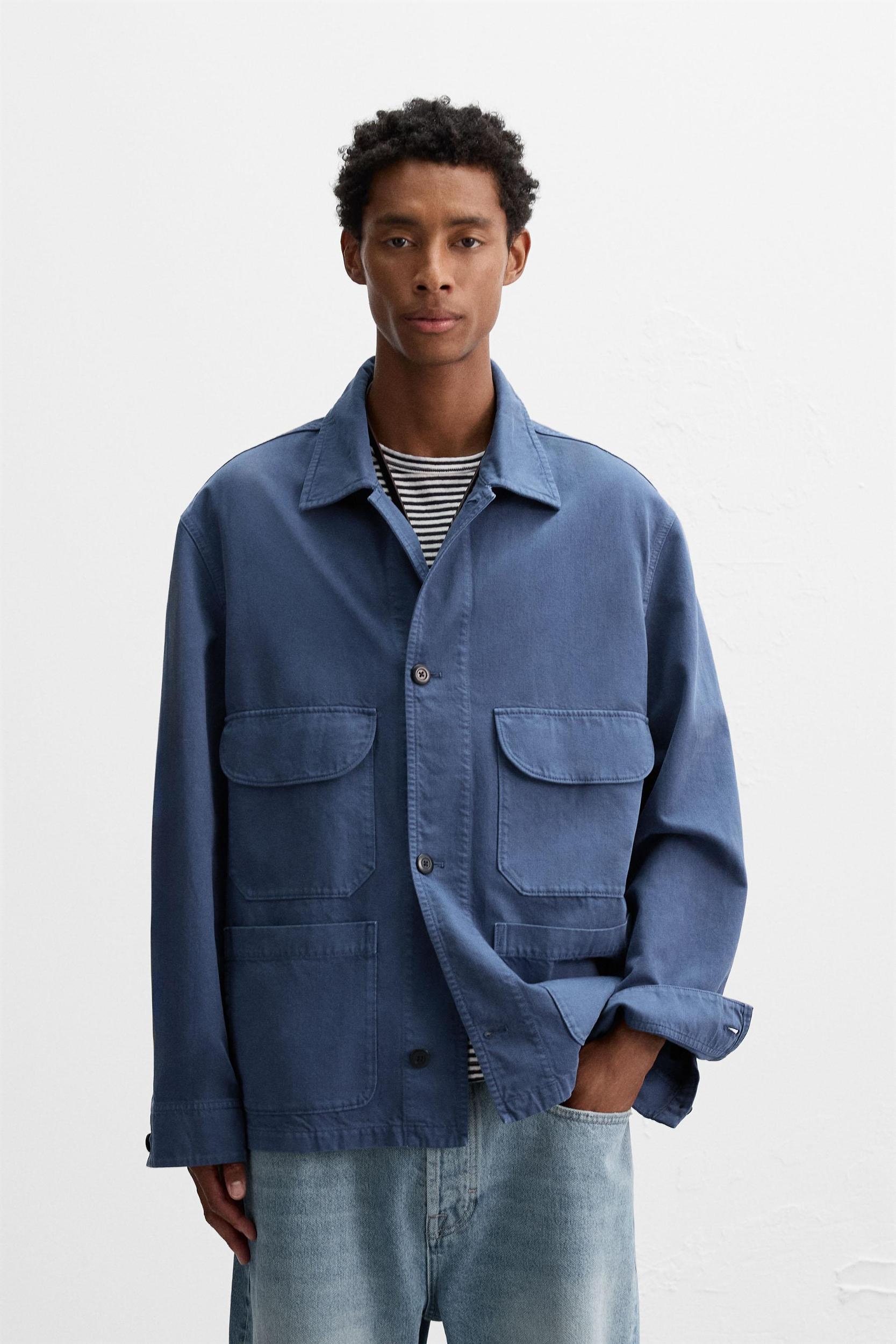 WASHED POCKET JACKET Product Image