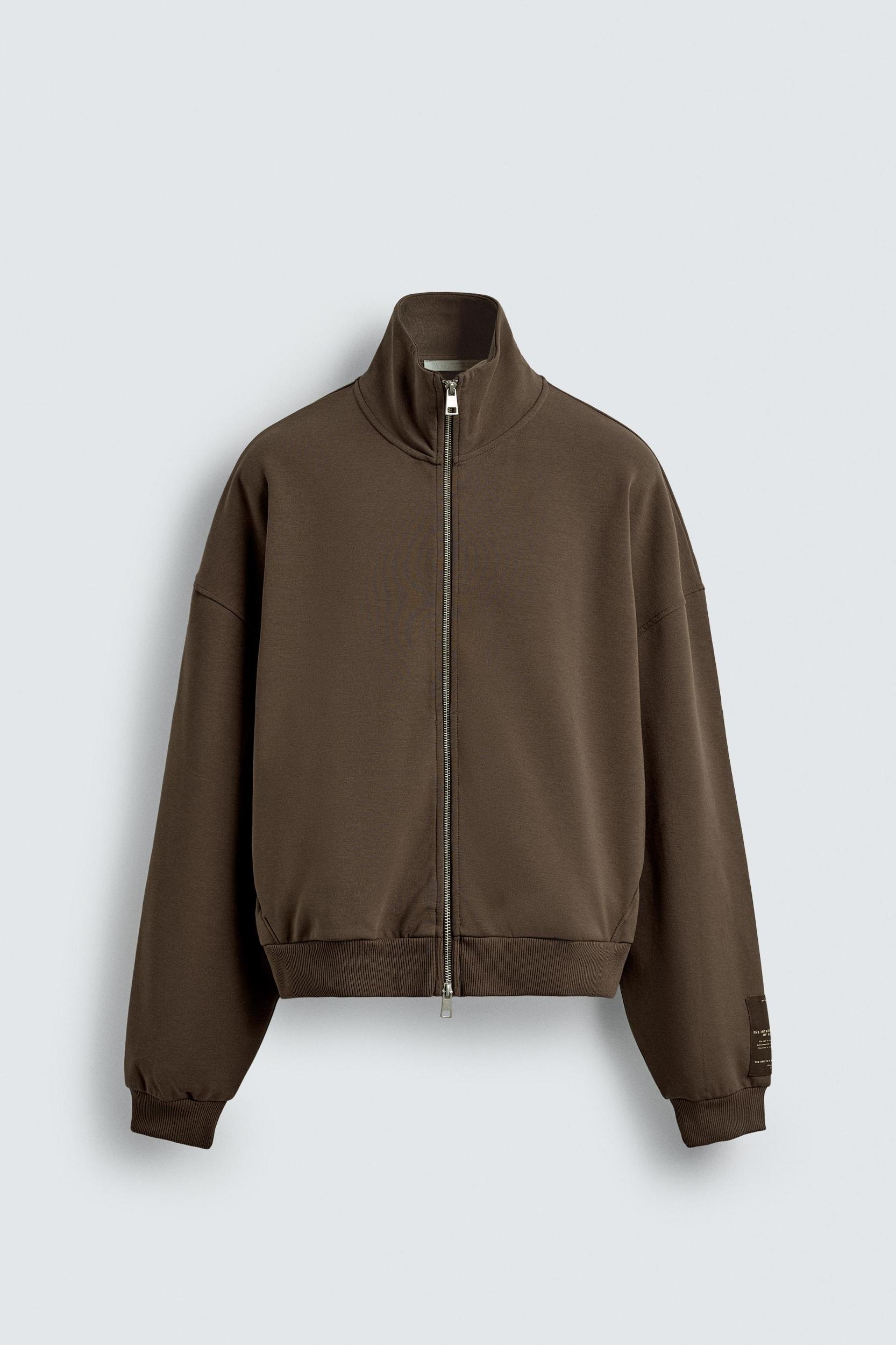 INTERLOCK JACKET WITH LABEL Product Image
