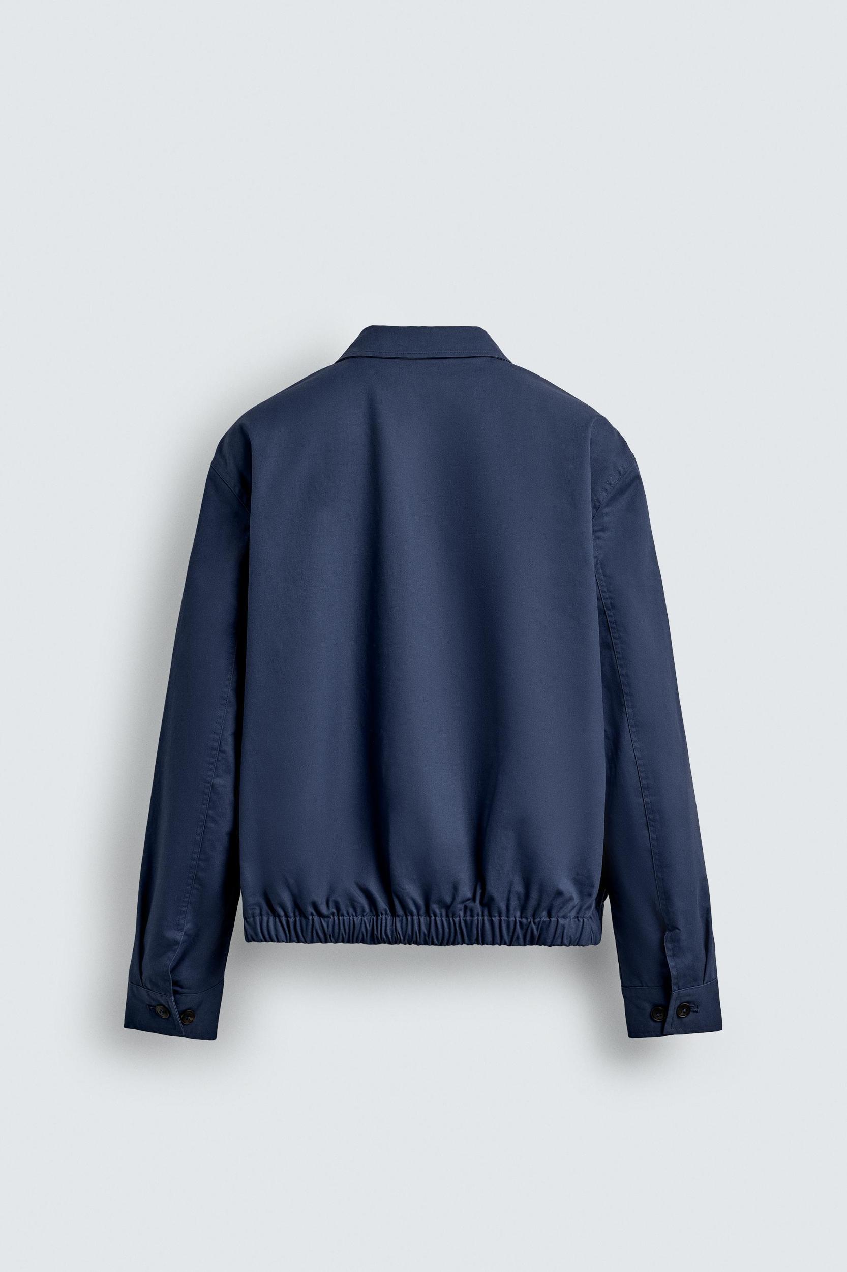 REGULAR FIT COTTON JACKET Product Image