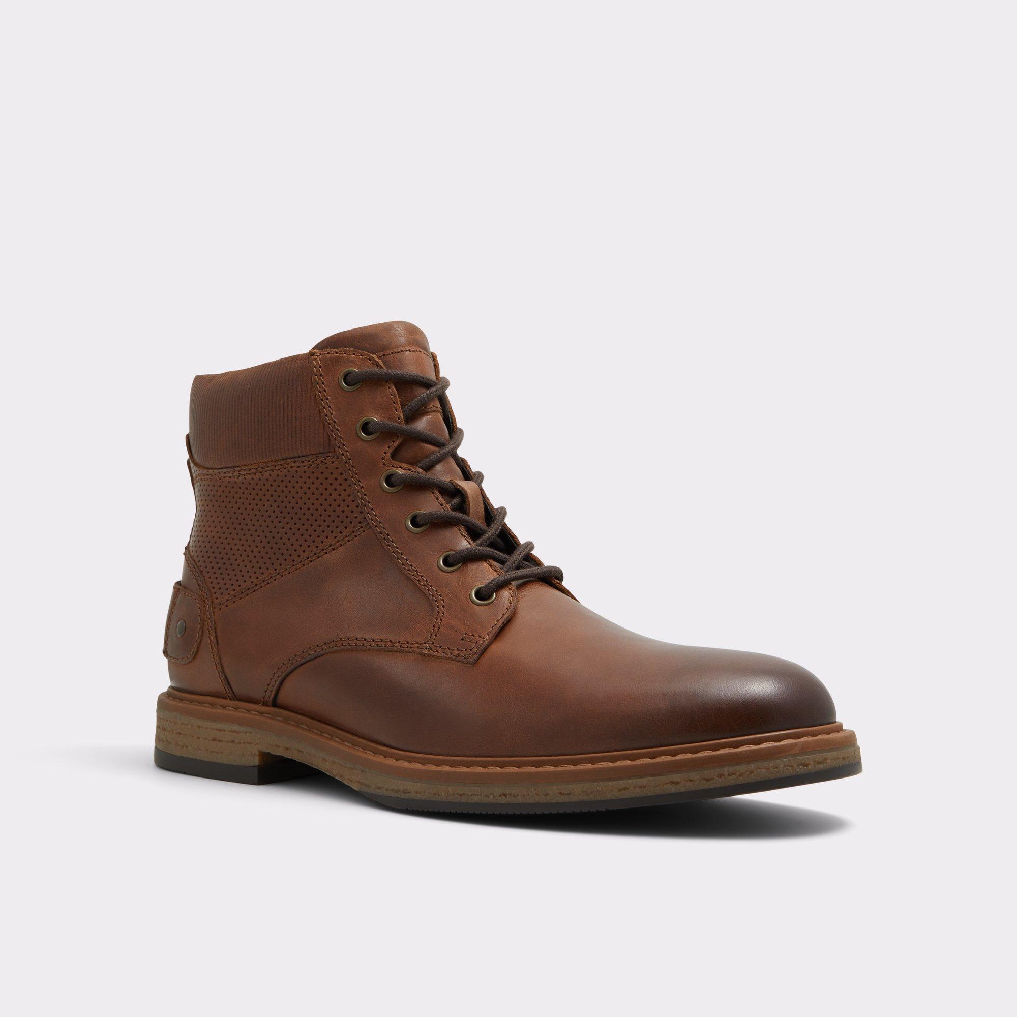 Halard Cognac Men's Lace-up boots | ALDO US Product Image