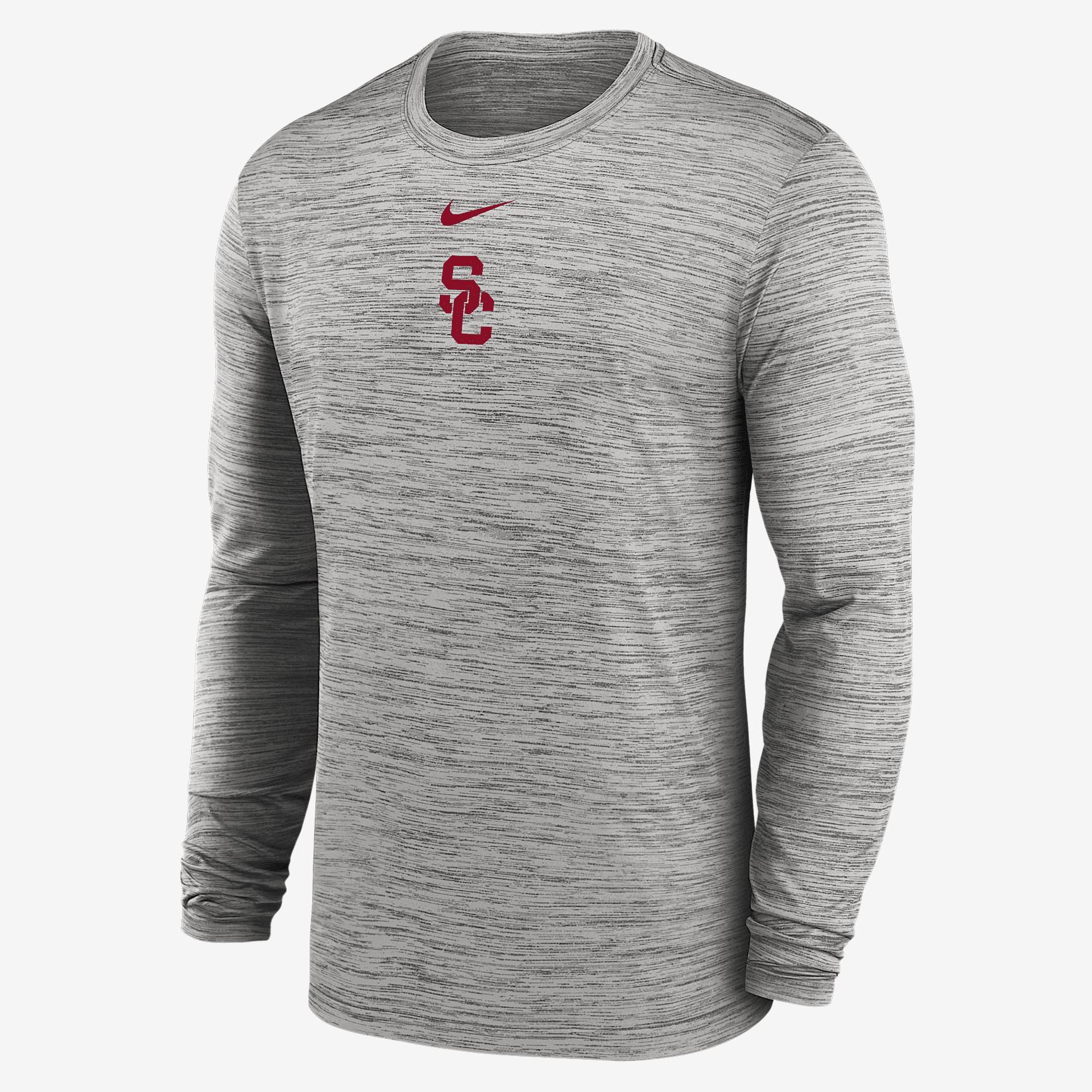 Auburn Sideline Velocity Nike Mens Dri-FIT College Long-Sleeve T-Shirt | 02EQ06GAUN-UJZ Product Image