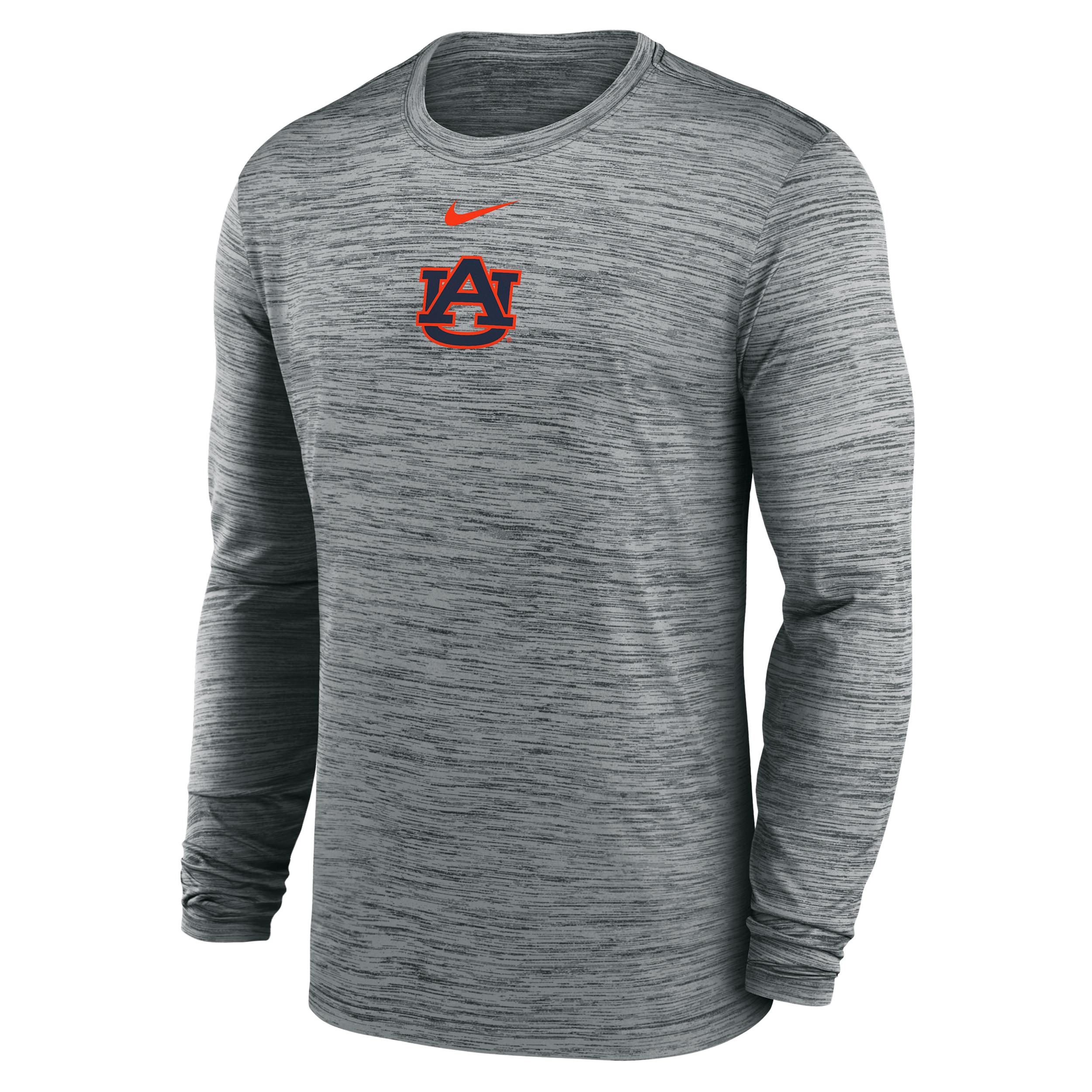 Auburn Sideline Velocity Nike Mens Dri-FIT College Long-Sleeve T-Shirt | 02EQ06GAUN-UJZ Product Image