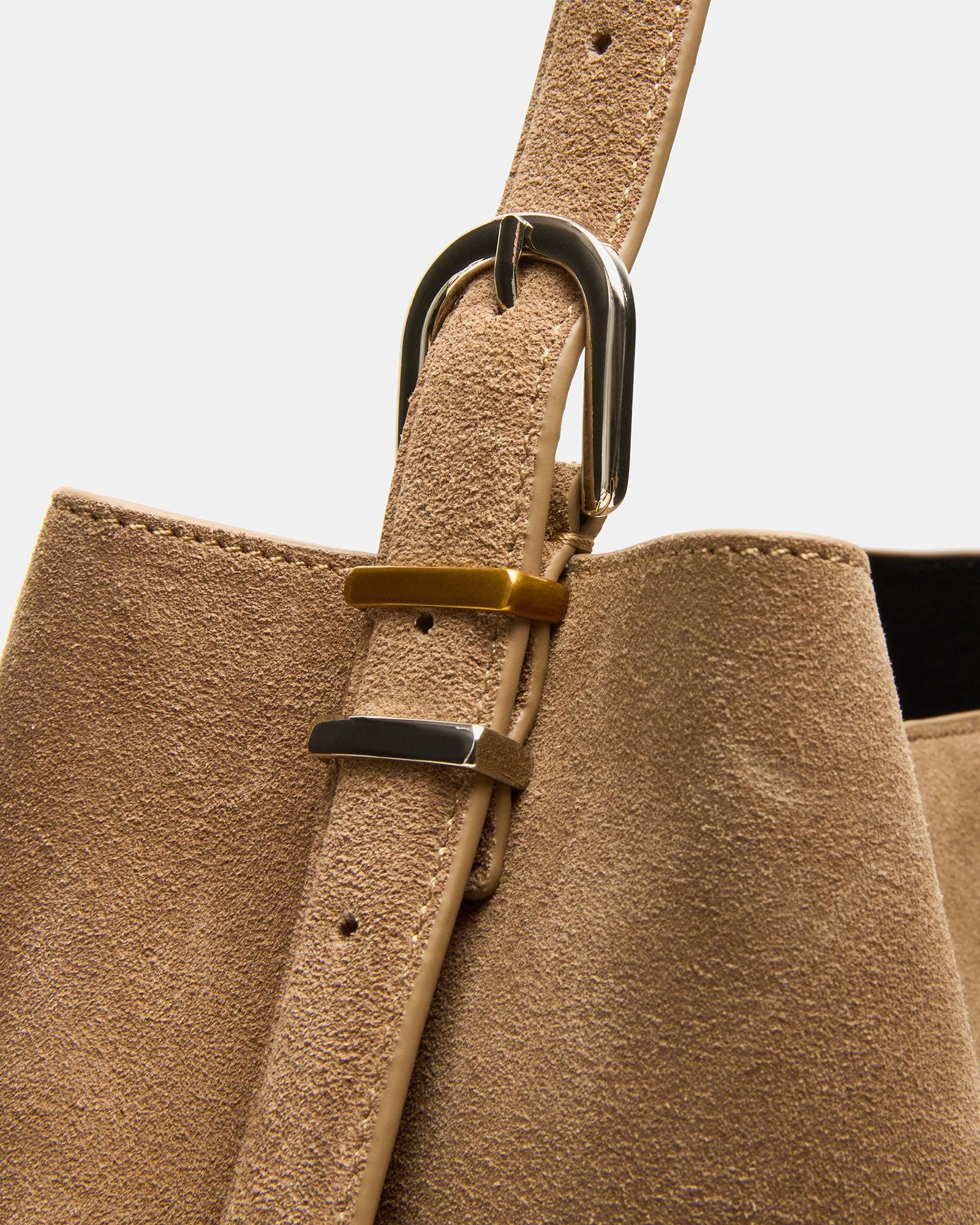 TAYLR BAG TAUPE SUEDE Female Product Image
