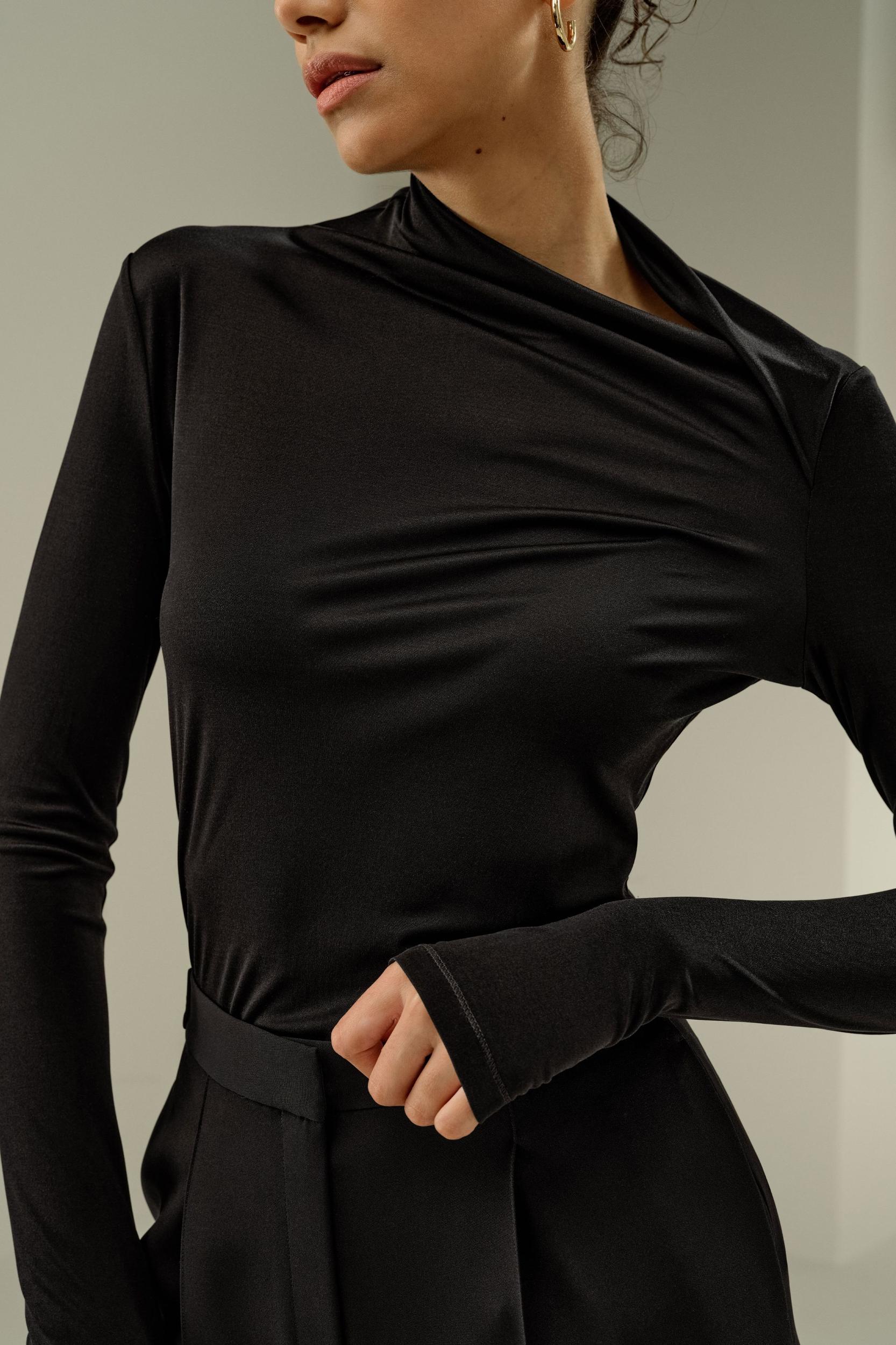 LILYSILK Silk Tops for Women | Black 100% Grade 6A Silk | High Hygroscopic All Seasons Tops XS Product Image