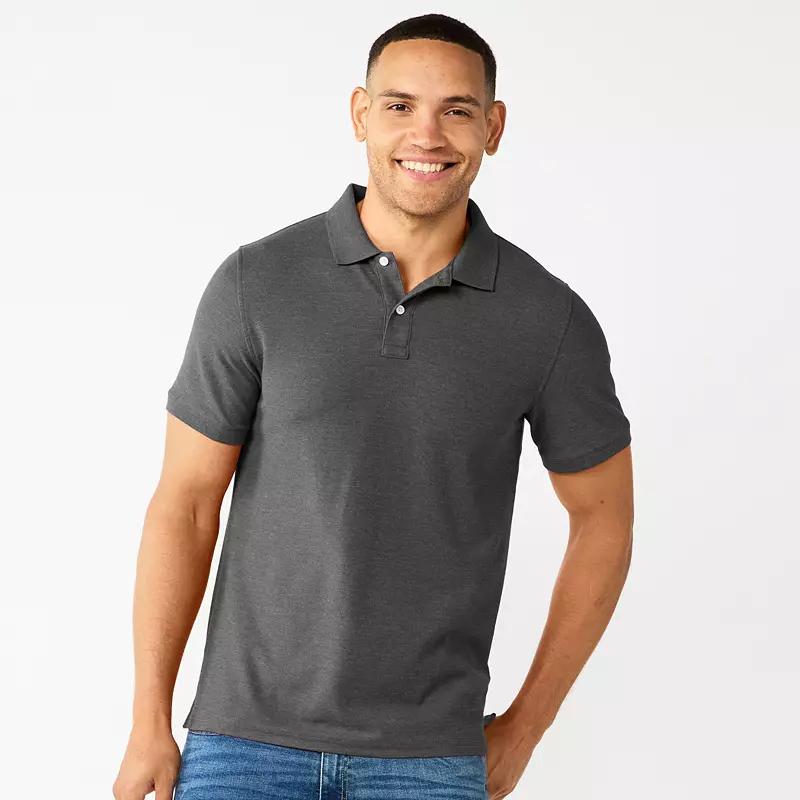 Men's Sonoma Goods For Life® Short Sleeve Pique Polo,  Product Image