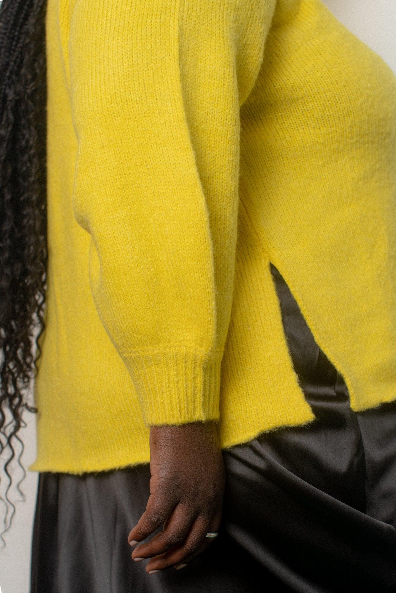 Harold Sweater  - Blazing Yellow Product Image