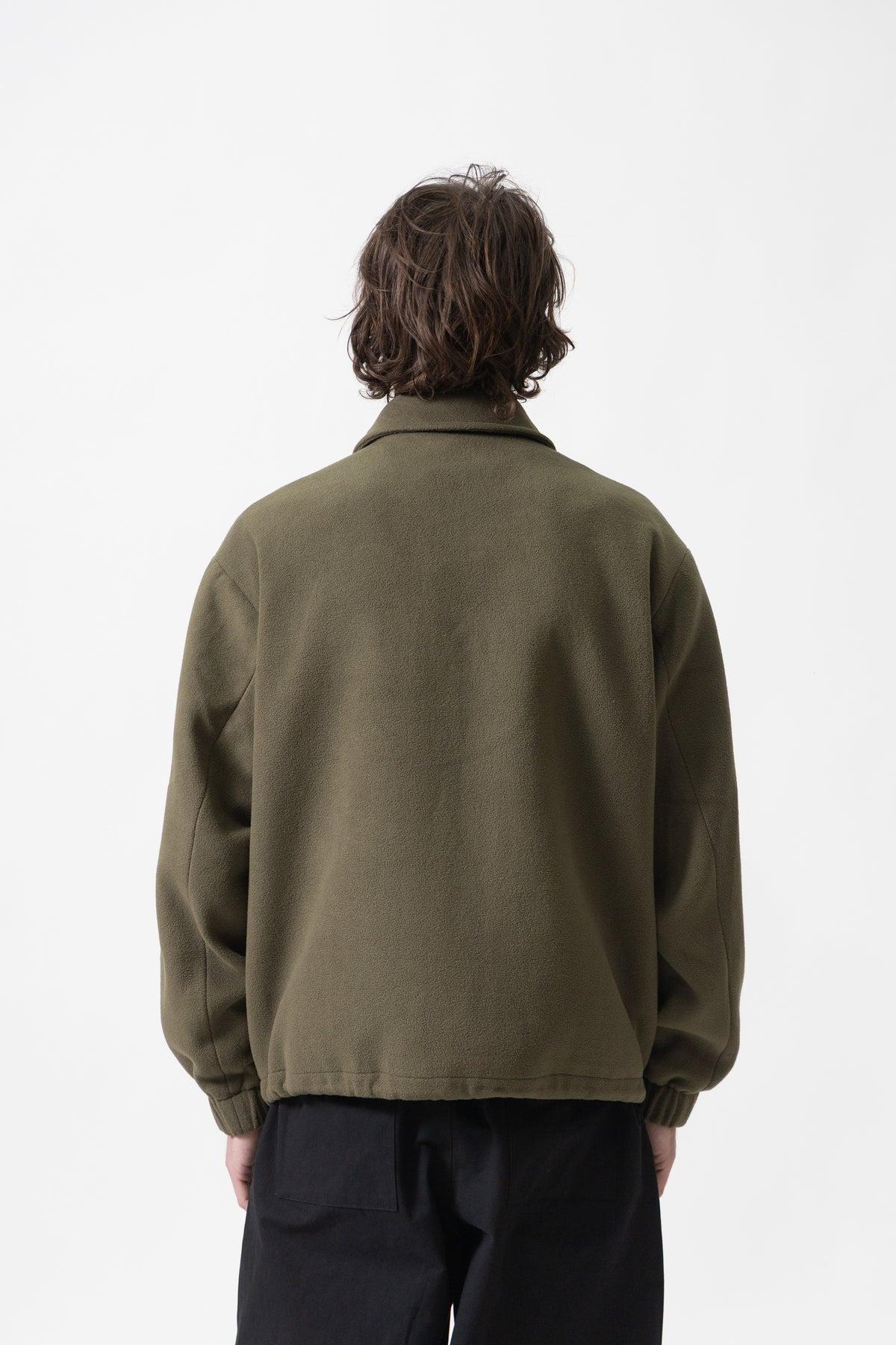 Blacksmith - Polar Fleece Warm Up Jacket - Olive Product Image