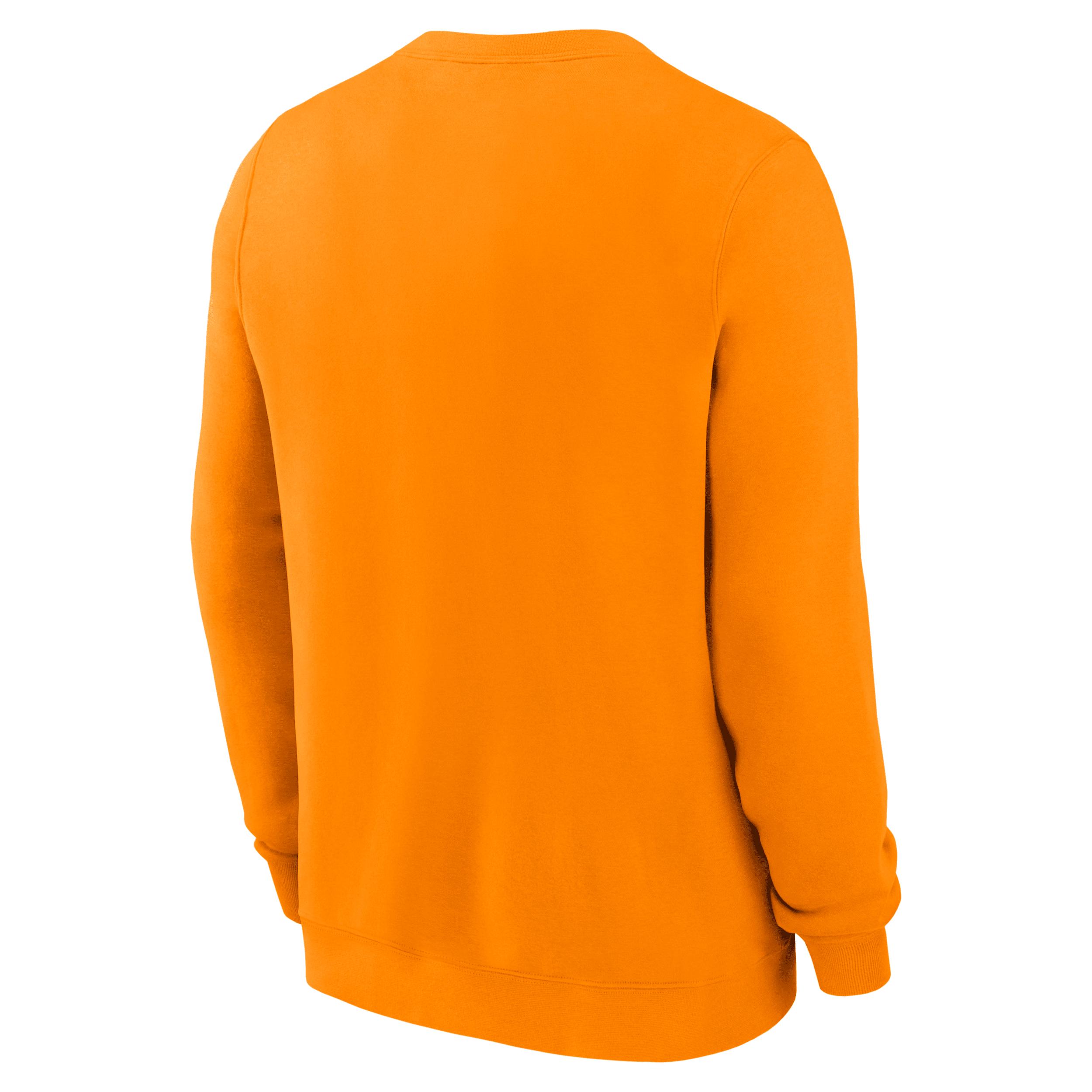 Men's Nike Orange New York Mets Pullover Sweatshirt,  Product Image