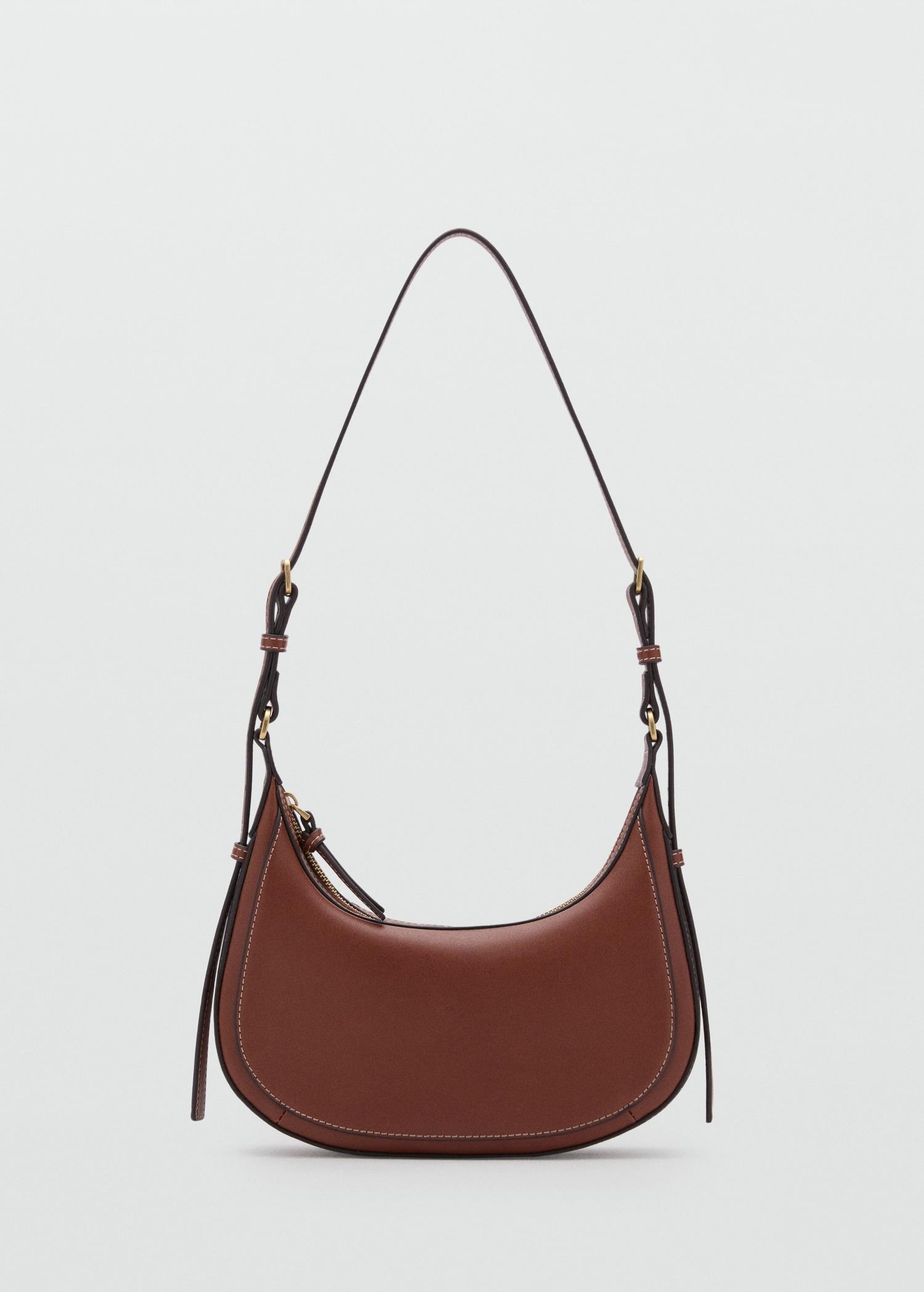 Oval shoulder bag - Women | MANGO USA Product Image