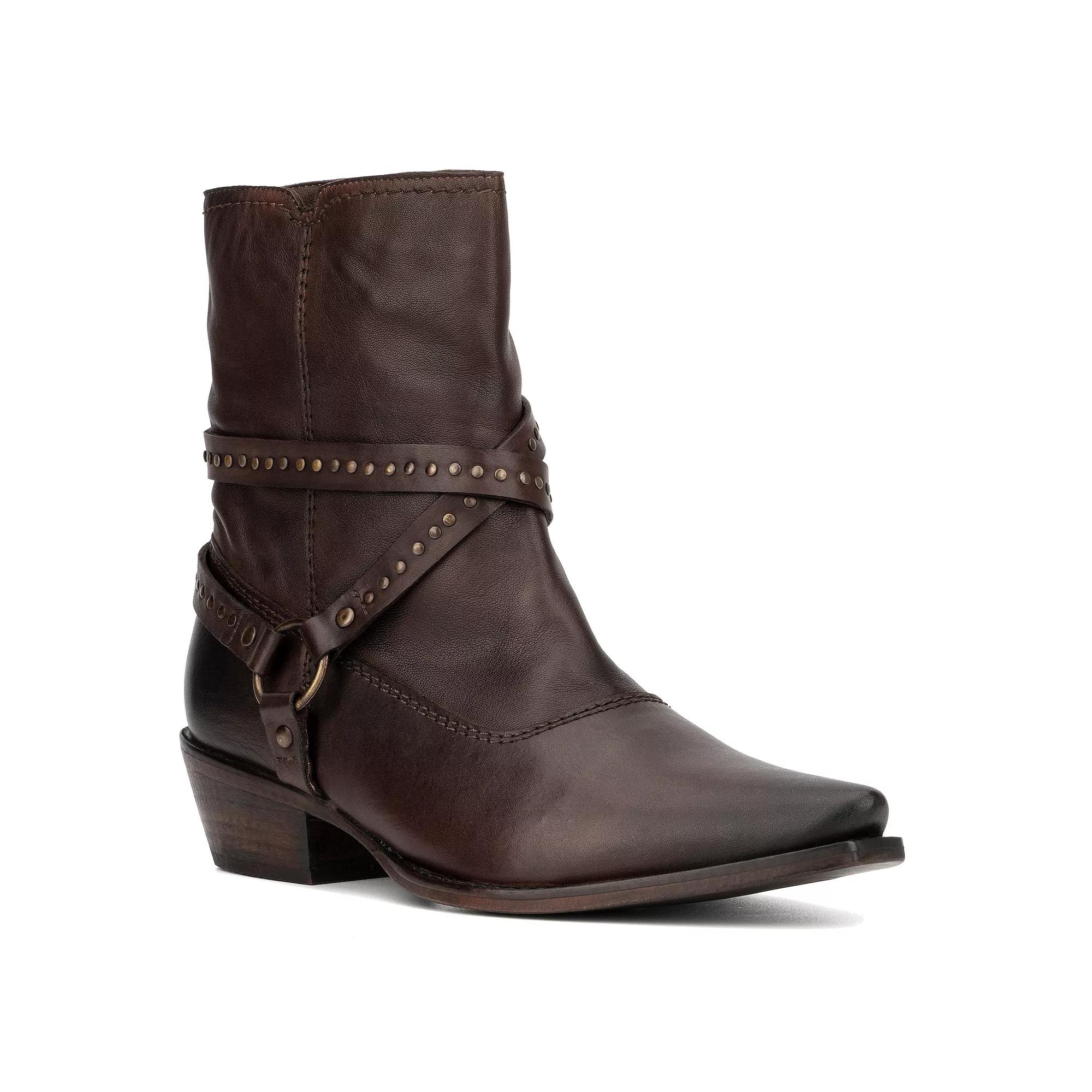 Vintage Foundry Co. Alissa Womens Leather Ankle Boots Product Image