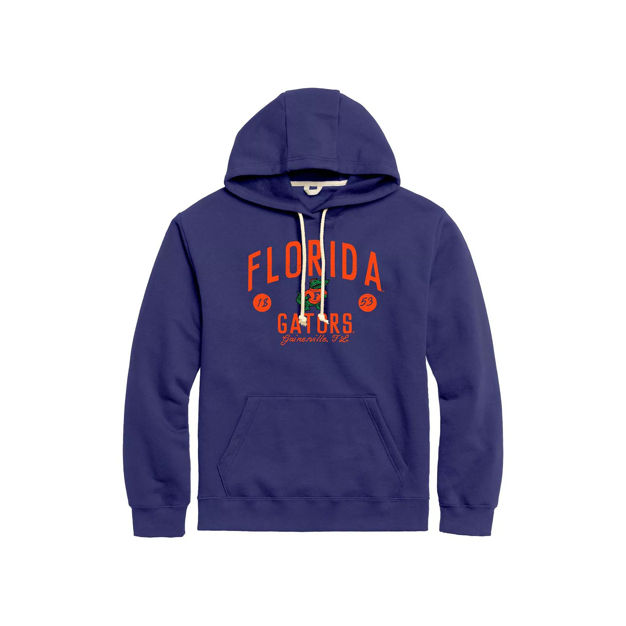 Mens League Collegiate Wear Royal Florida Gators Bendy Arch Essential Pullover Hoodie Product Image