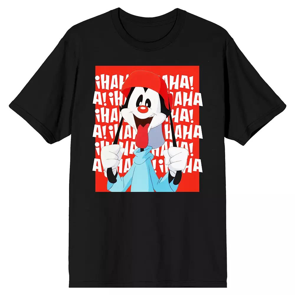 Men's Animaniacs Cartoon Yakko Laugh Tee,  Product Image