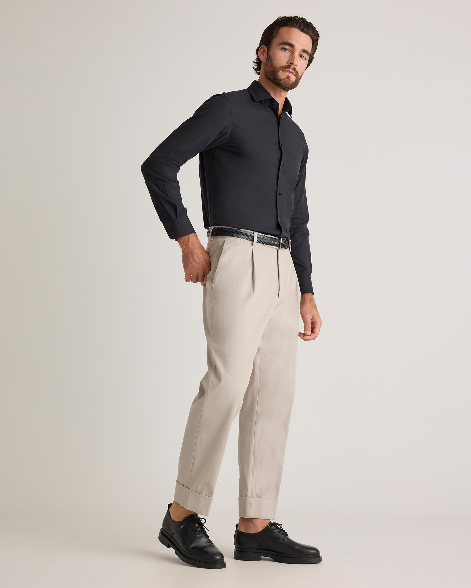 Quince | Men's Cashmere Dress Shirt Organic Cotton Product Image