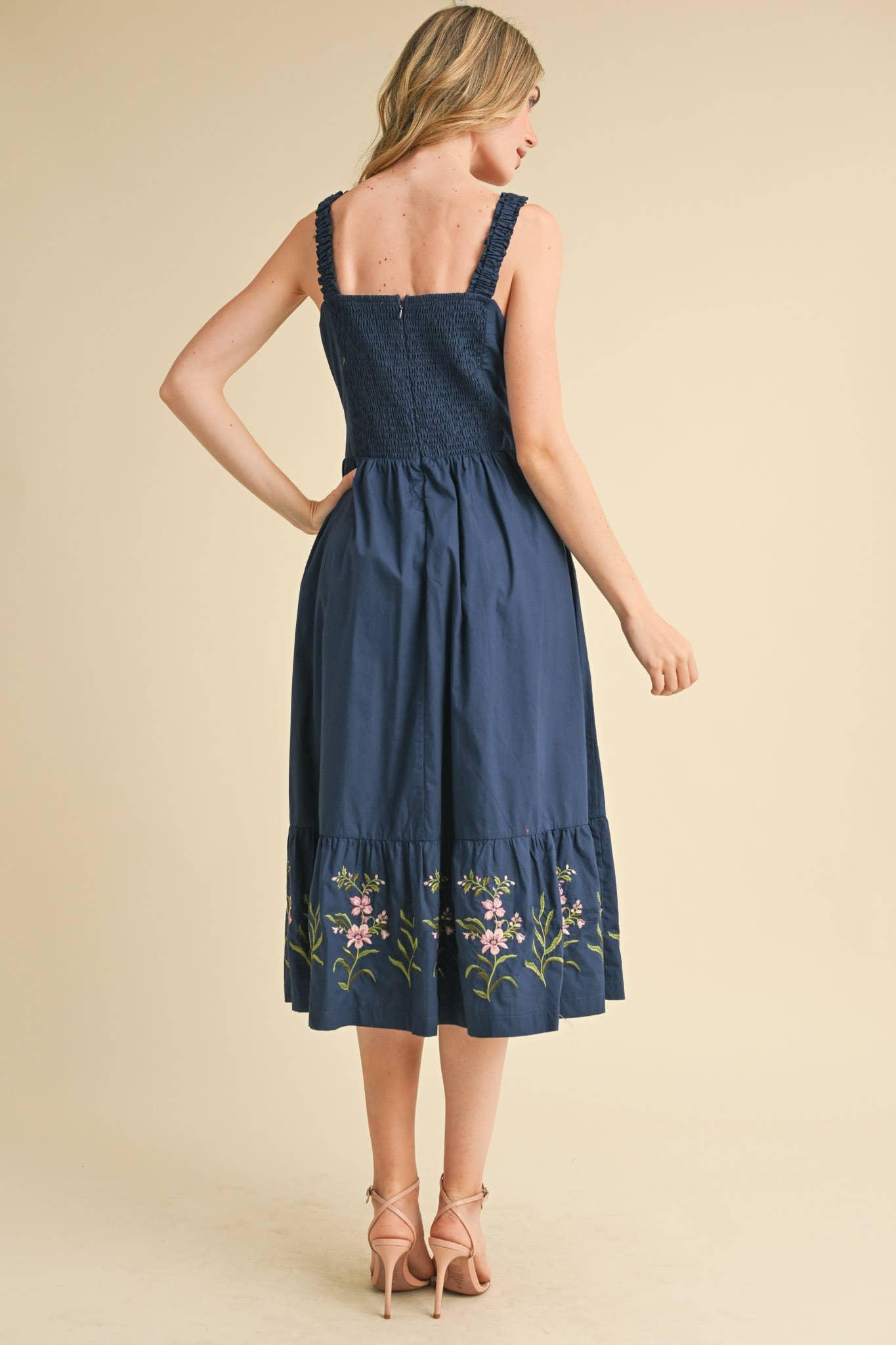 Cassia Embroidered Midi Product Image