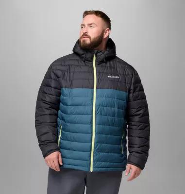Columbia Mens Powder Lite II Hooded Jacket - Big- Product Image