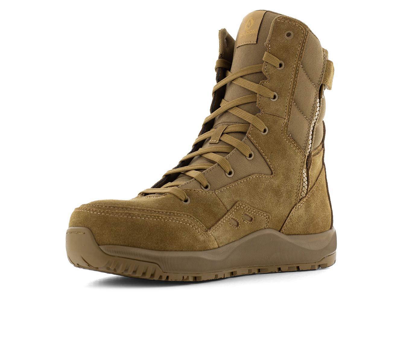 Men's Volcom Work Stone Force 8" Composite Toe Work Boots Product Image