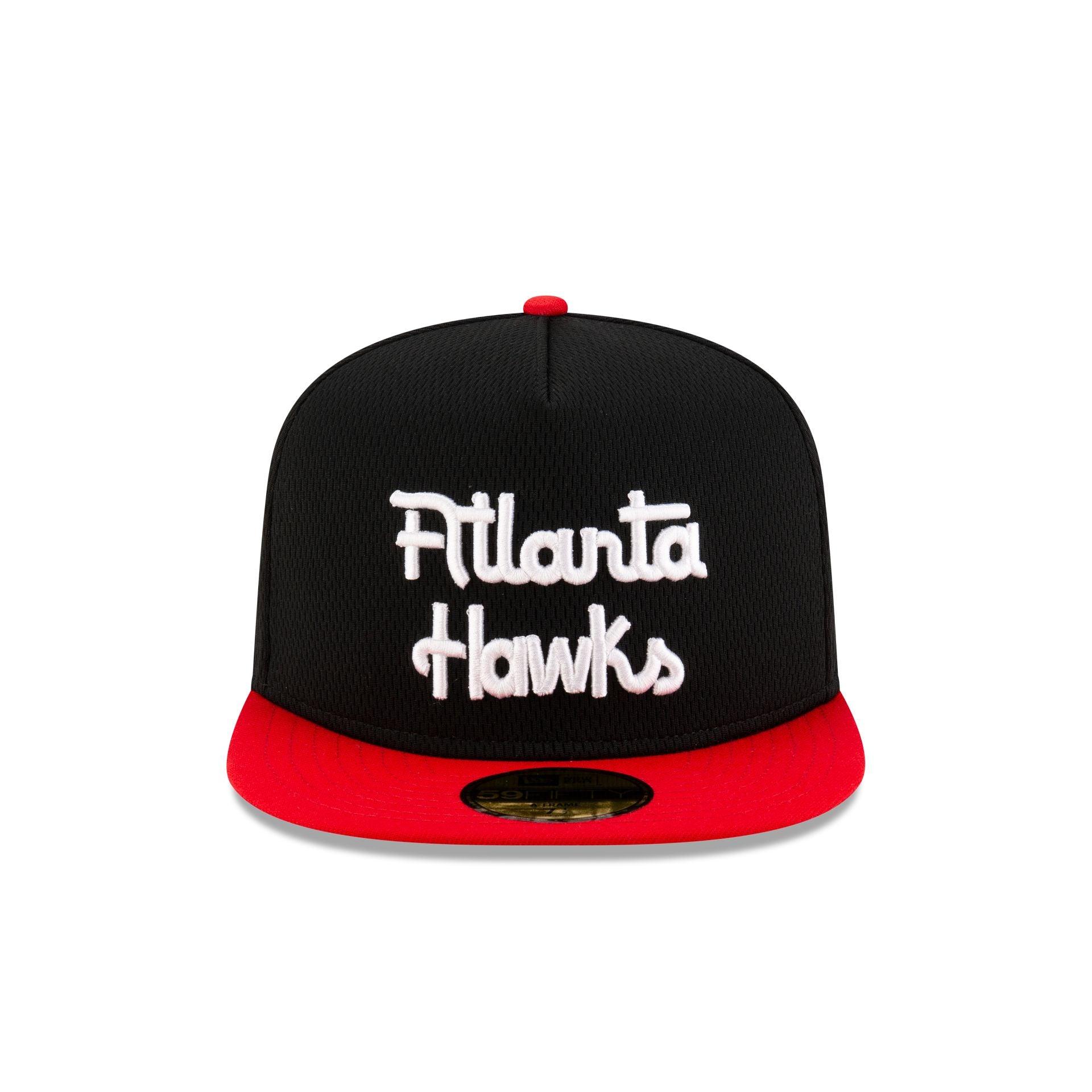 Atlanta Hawks Dashmark Mesh 59FIFTY A-Frame Fitted Hat Male Product Image