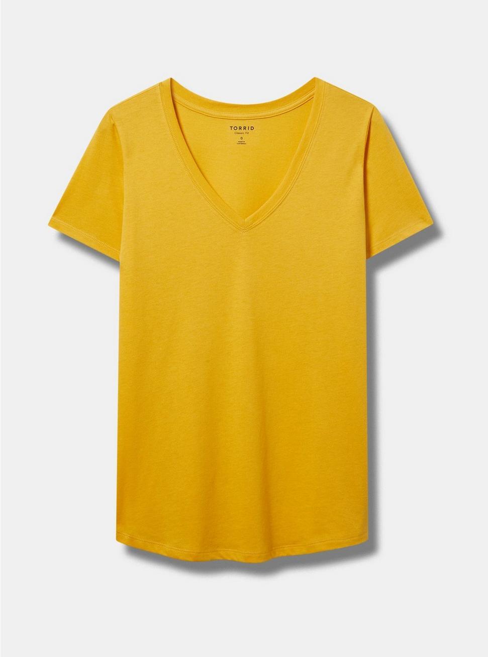 Girlfriend Signature Jersey V-Neck Tee Product Image