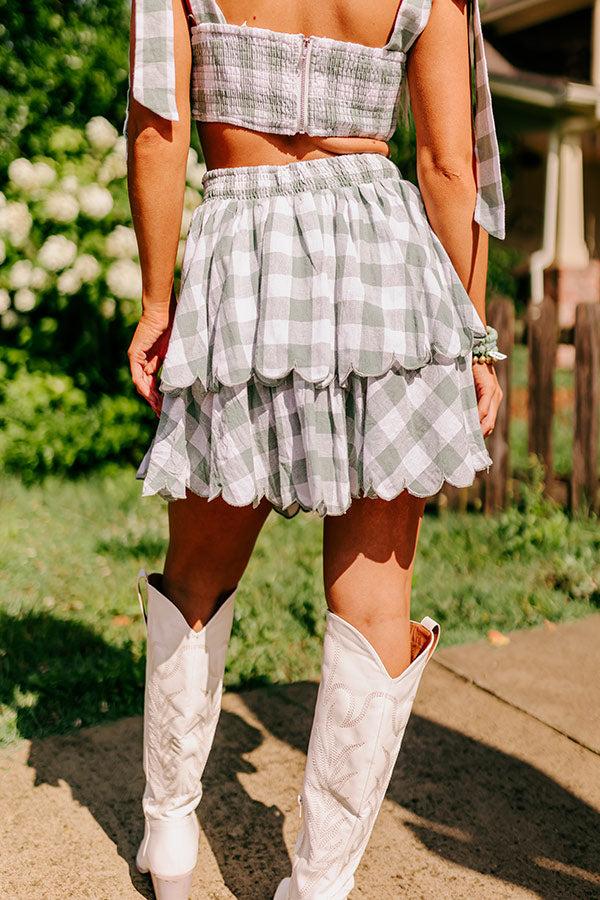 Only Good Karma Skirt In Pear Product Image