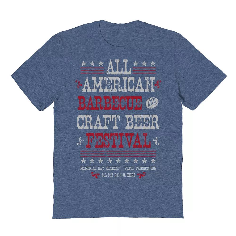 Men's COLAB89 All American BBQ Graphic Tee,  Product Image