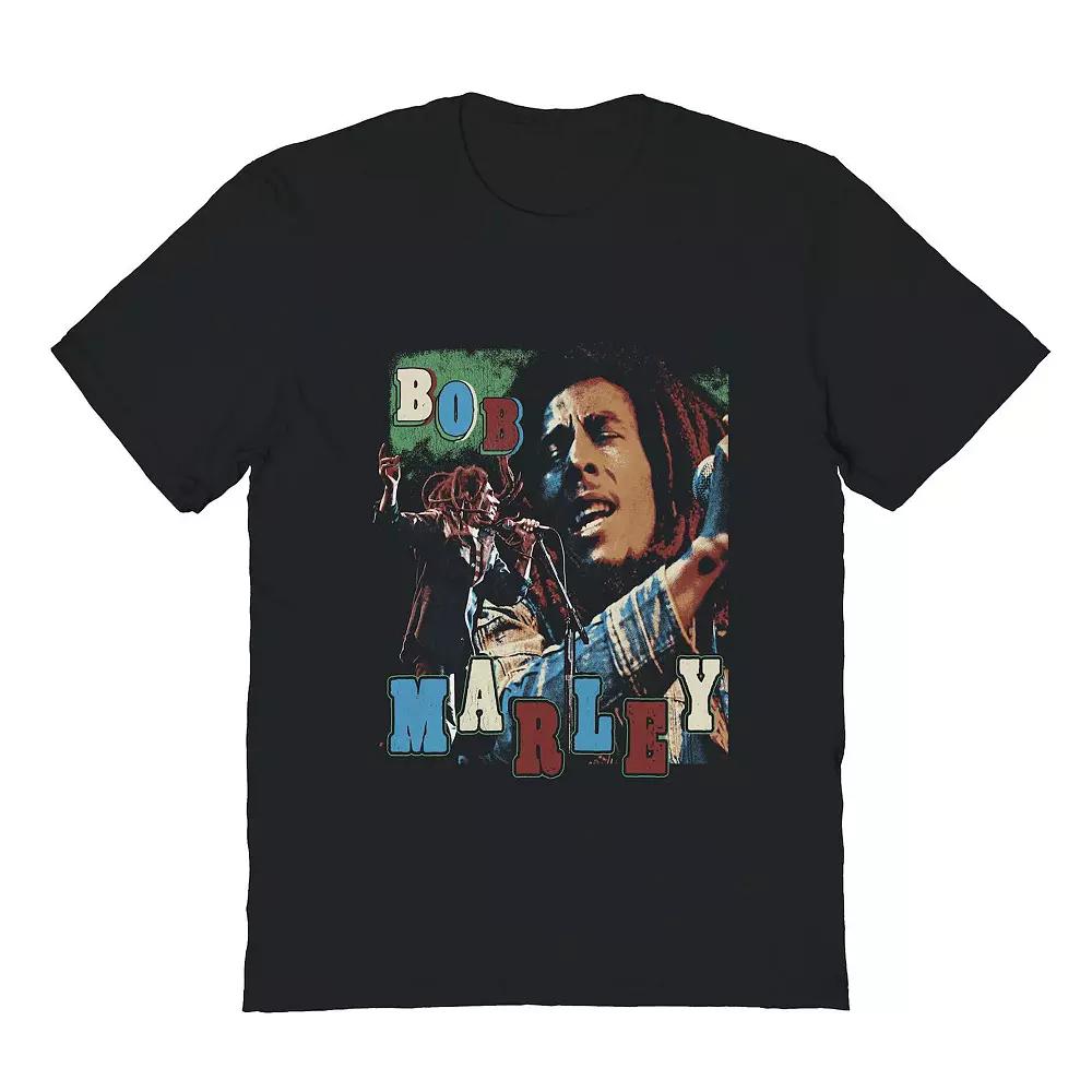 Mens Bob Marley Rootsrock Graphic Tee Product Image
