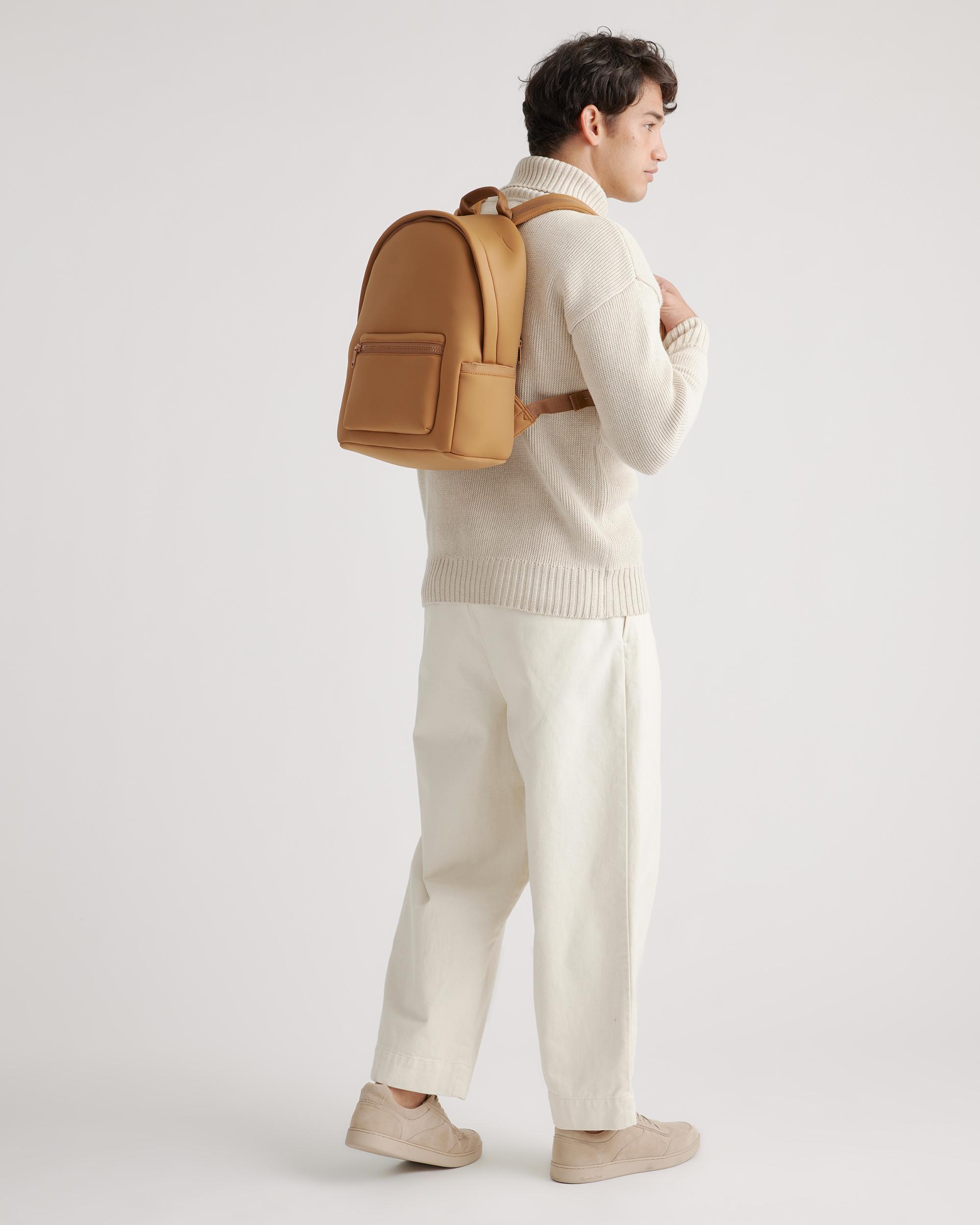 Quince | Women's All-Day Neoprene Backpack in Mocha Product Image