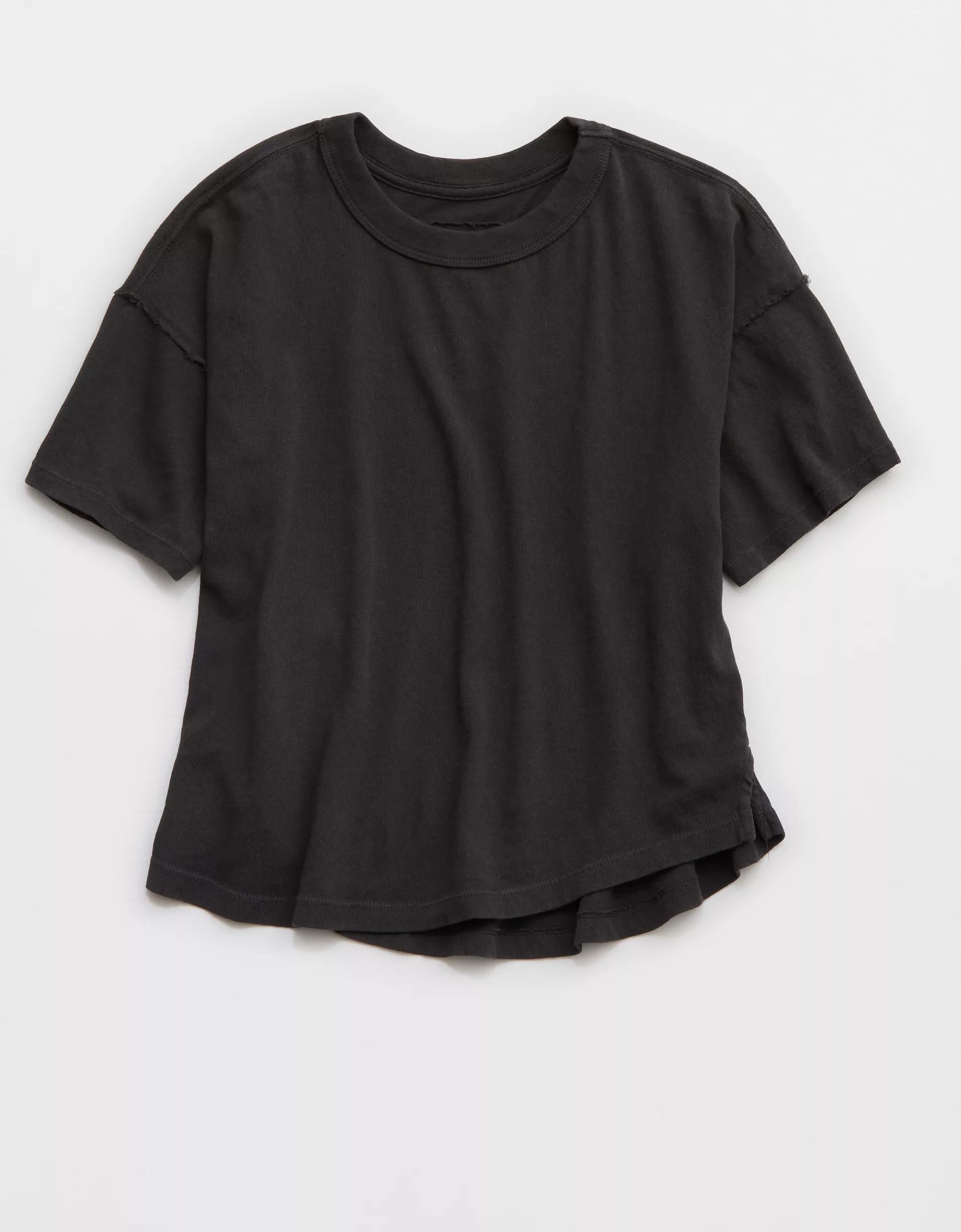 Aerie Summer Breeze Cropped T-Shirt Product Image